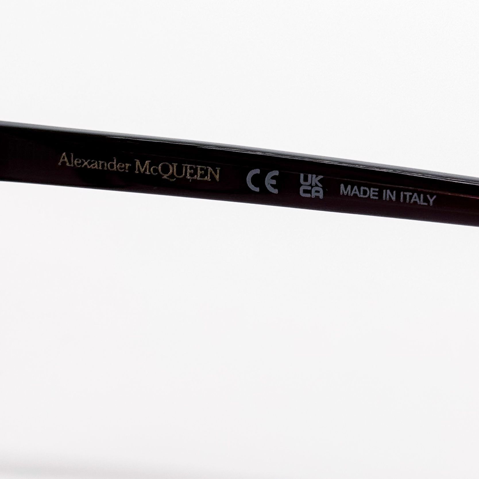 Alexander McQueen NEW ALEXANDER MCQUEEN EYEGLASSES AM0253O 003 CAT EYE VIOLET Size ONE SIZE - 7 Thumbnail