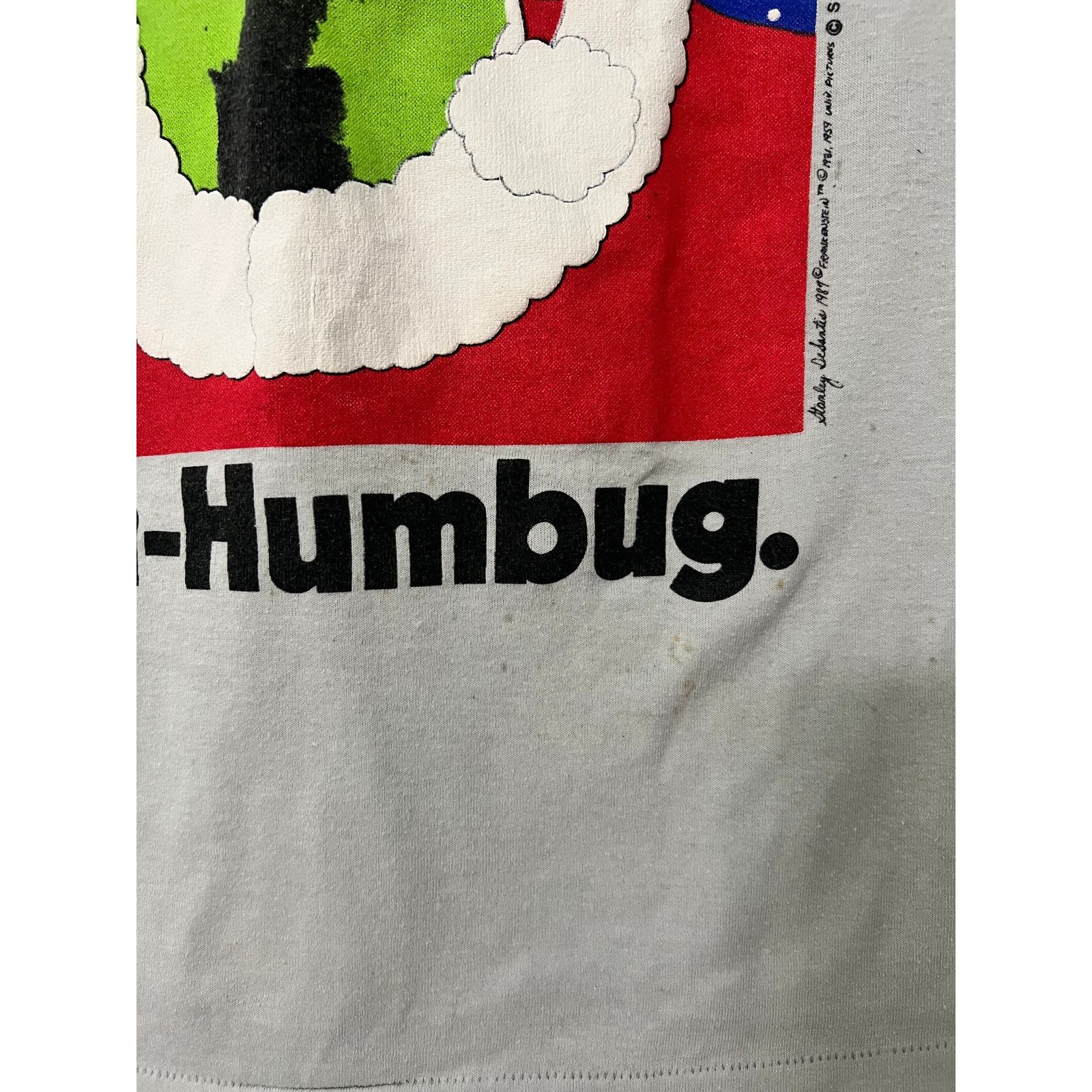 Other Vintage Stanley Desantis 1987 Frankenstein Bah-Humbug Shirt Size US M / EU 48-50 / 2 - 11 Thumbnail