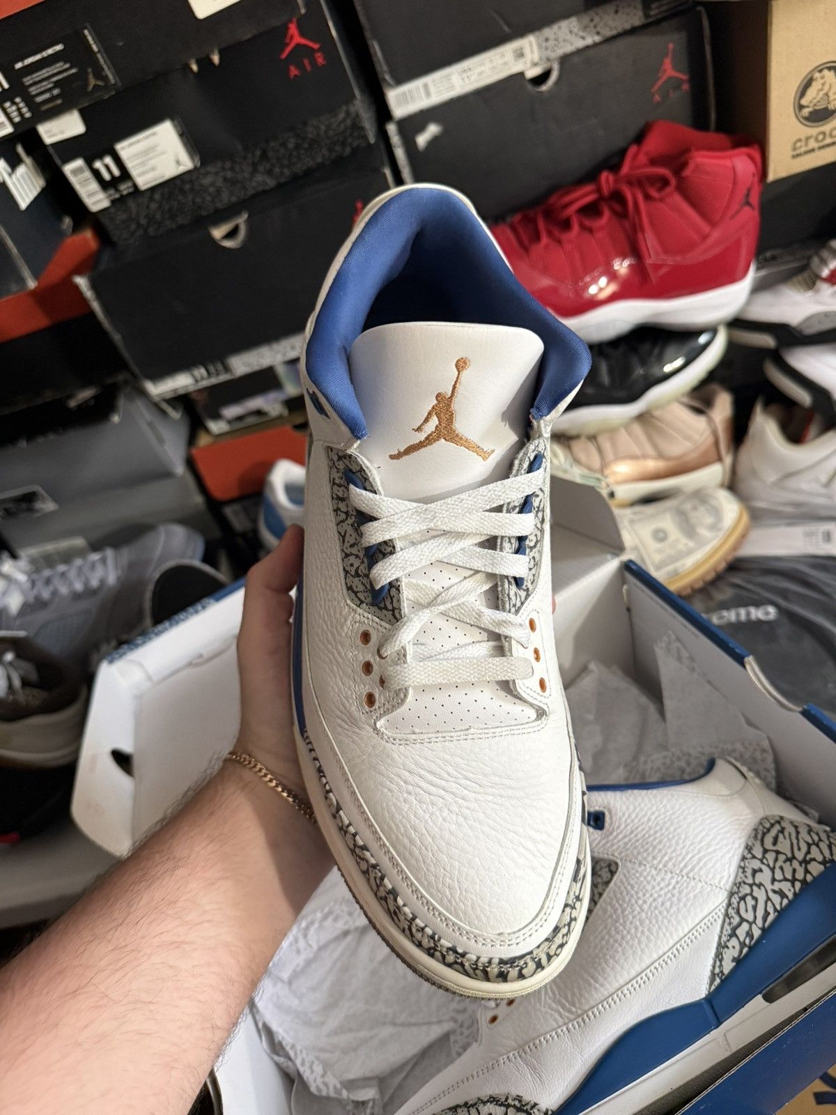 Jordan Brand Jordan retro 3 wizard sz 12 Size US 12 / EU 45 - 2 Thumbnail