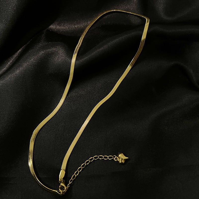 Jewelry Streetwear Titanium Chain Necklace Size ONE SIZE - 4 Thumbnail
