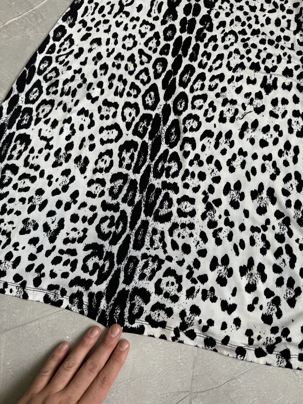 Roberto Cavalli Vintage 2006 Roberto Cavalli Lace Leopard Print Slim Dress Size S / US 4 / IT 40 - 5 Thumbnail