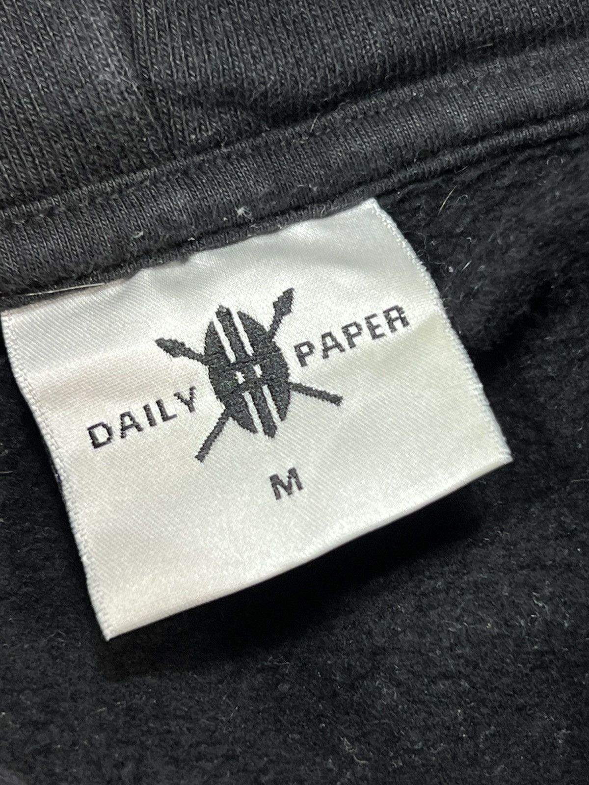 Daily Paper Daily Paper Black Hoodie Embroidered logo Size US M / EU 48-50 / 2 - 7 Thumbnail