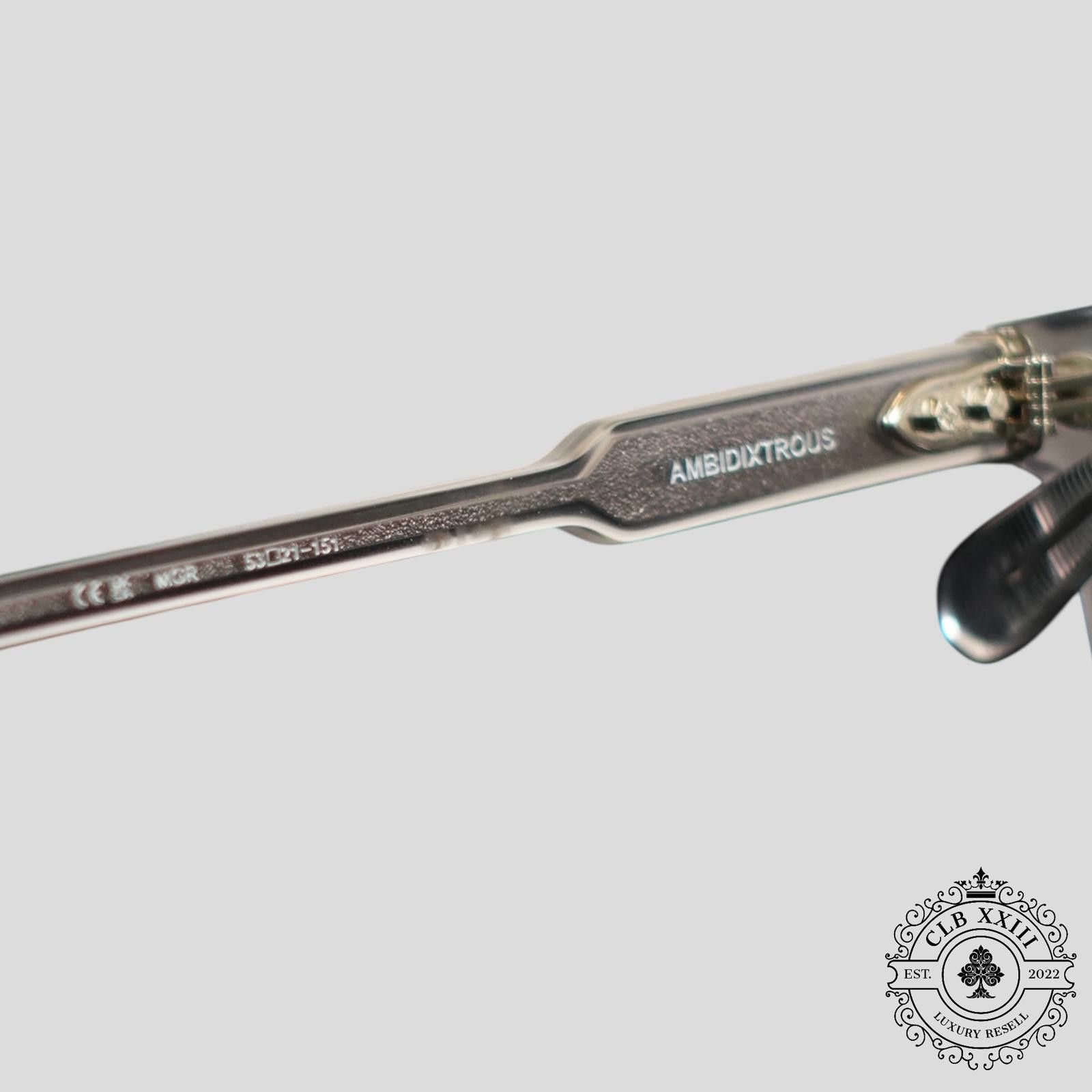 Chrome Hearts Chrome Hearts Ambidixtrous Glasses in Matte Grey Size ONE SIZE - 6 Thumbnail