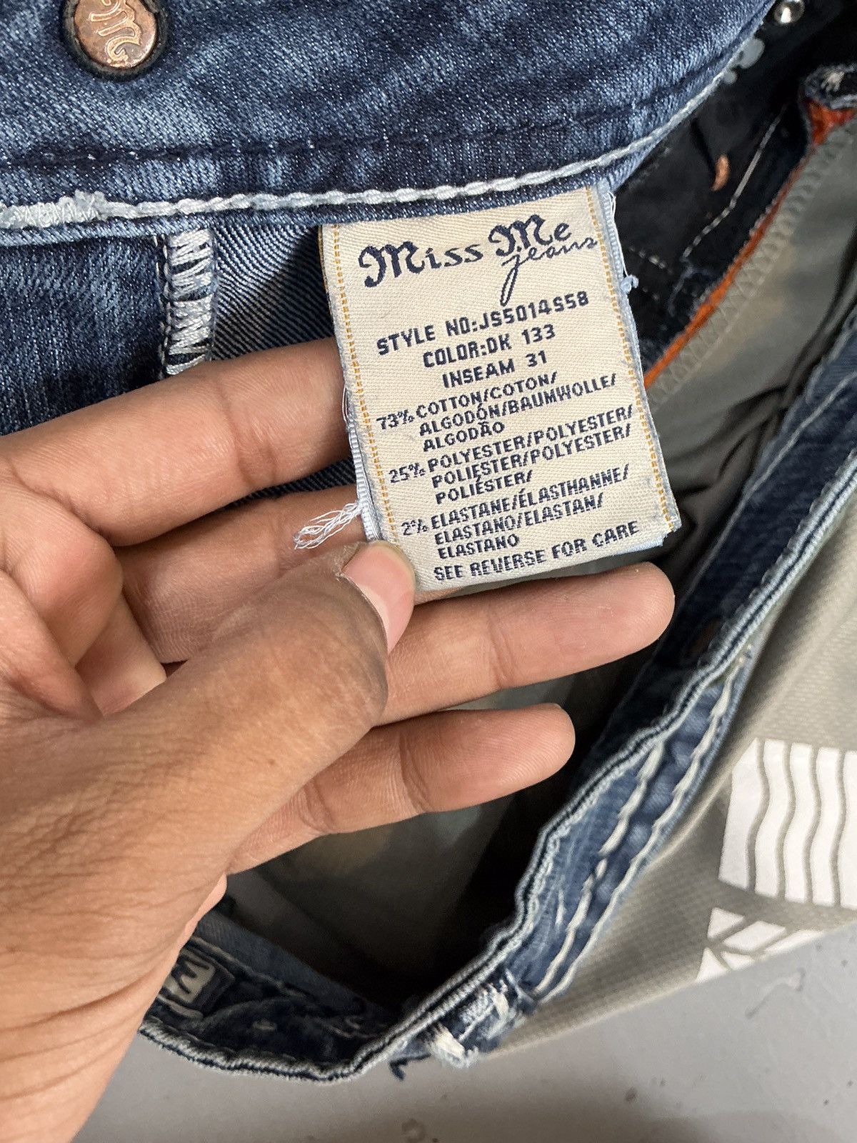 Miss Me Vintage miss me x jersey rework mini skirt - 32 Size 32" / US 10 / IT 46 - 6 Thumbnail