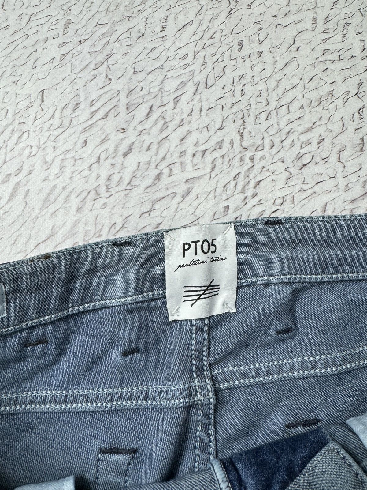 PT Torino PT05 Pantalone Torino soul slim fit blue cropped denim jeans Size US 32 / EU 48 - 11 Thumbnail