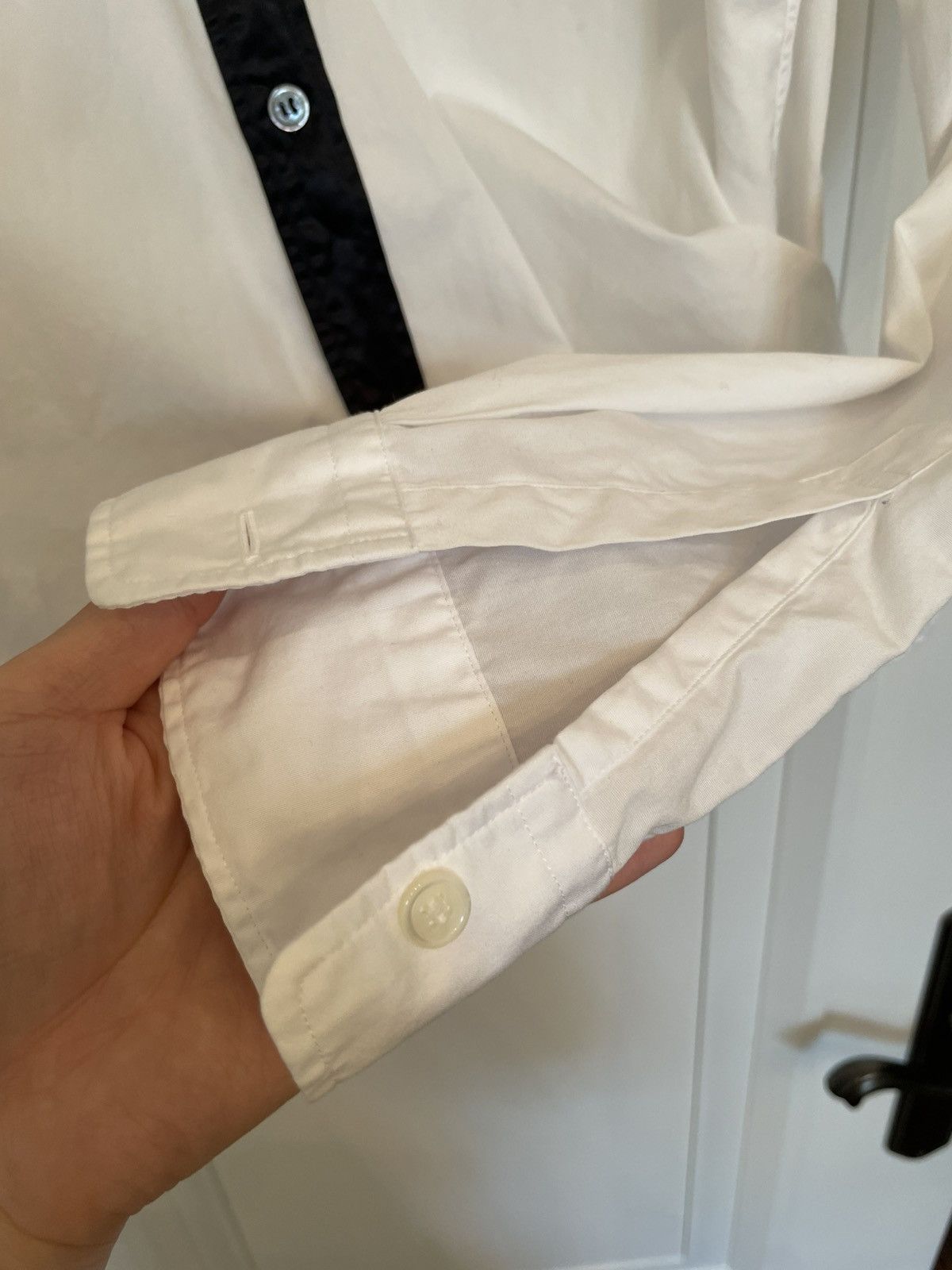Comme des Garcons Homme Plus Comme des garçons Homme Plus white shirt Size US S / EU 44-46 / 1 - 5 Thumbnail