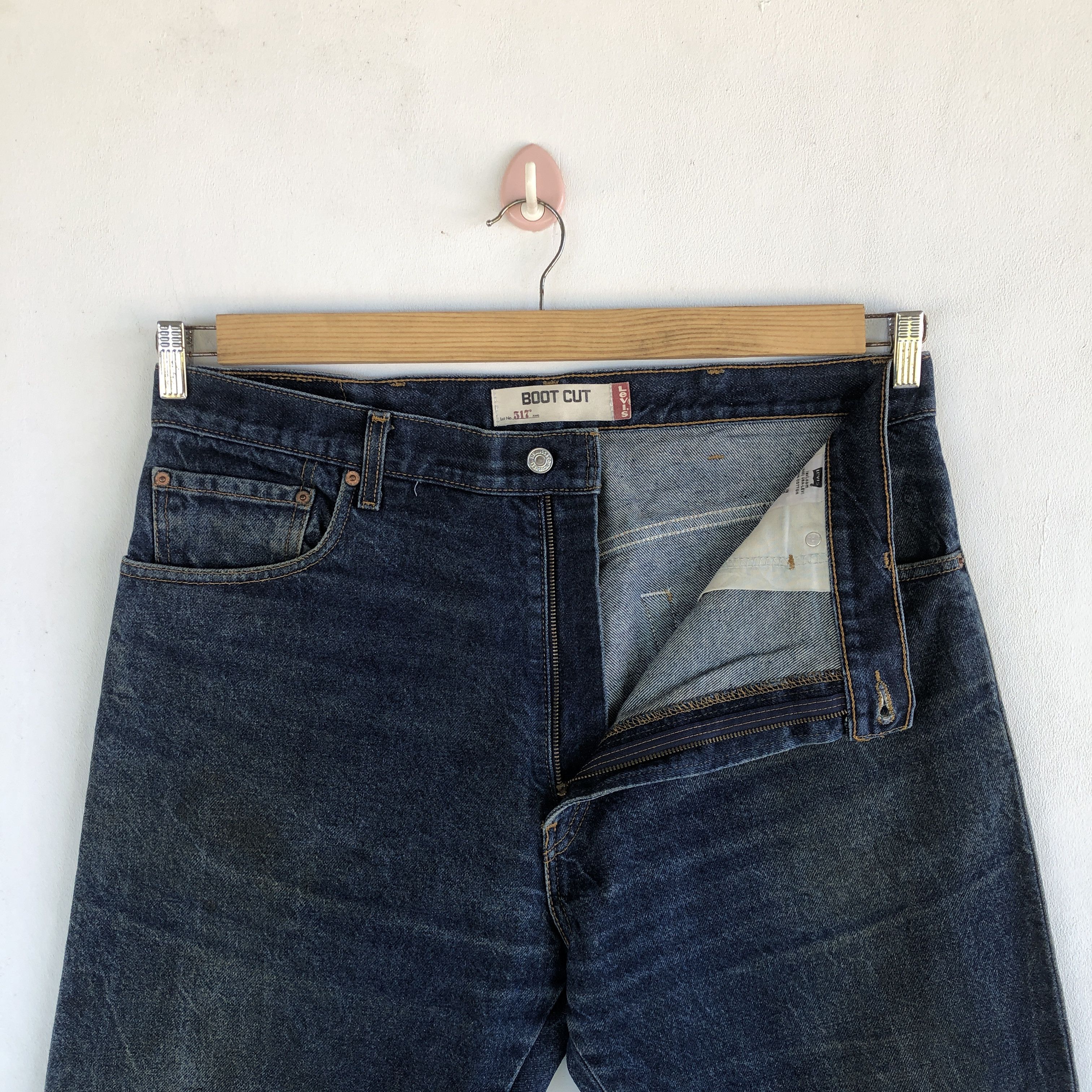 Levi's Vintage Levi's 517 Jeans Boot Cut Flare Denim Wide Leg Pants Size US 38 / EU 54 - 6 Thumbnail