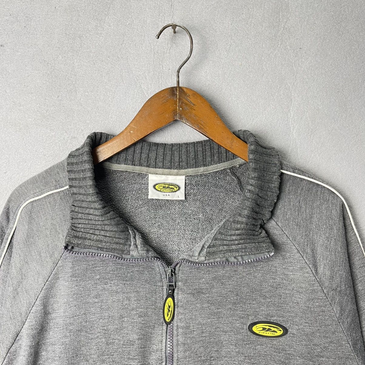 Urban Pipeline Vintage Pipeline USA Track Jacket Grey Size US L / EU 52-54 / 3 - 2 Thumbnail