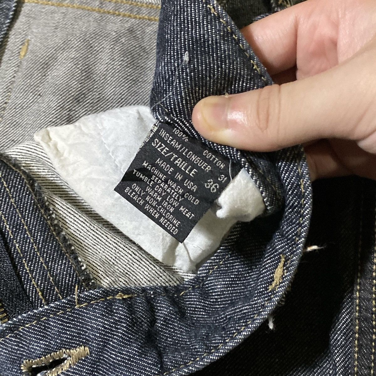 Vintage Y2K SOHK School of Hard Knocks Baggy Jeans Size US 36 / EU 52 - 9 Thumbnail
