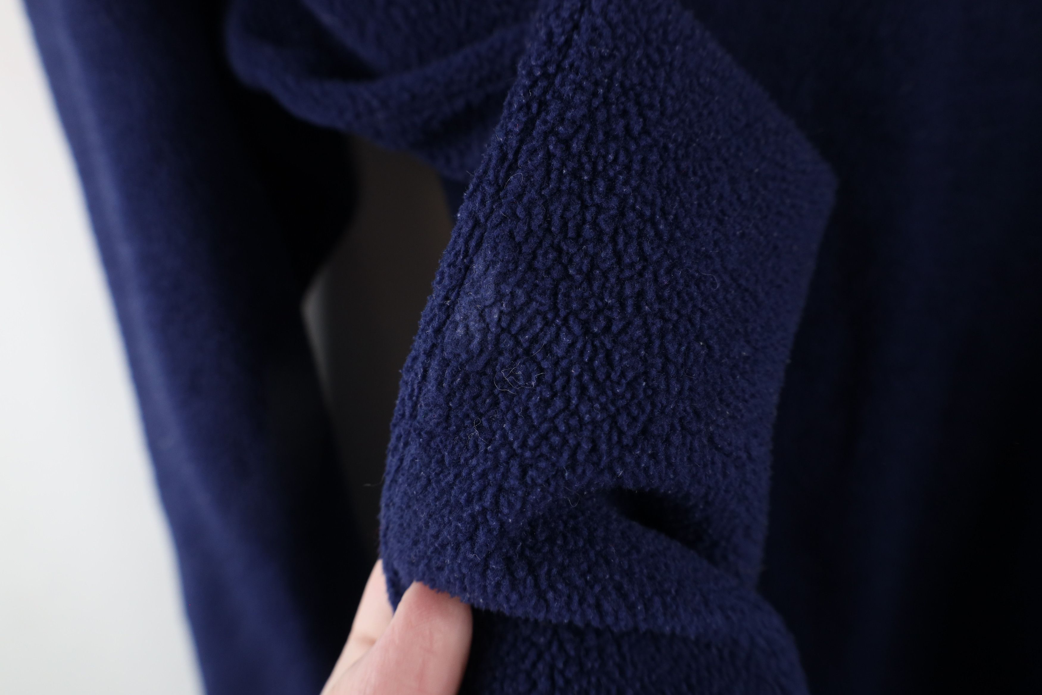 Vintage Vintage 90s University of Michigan Fleece Sweater Blue Size US L / EU 52-54 / 3 - 6 Thumbnail