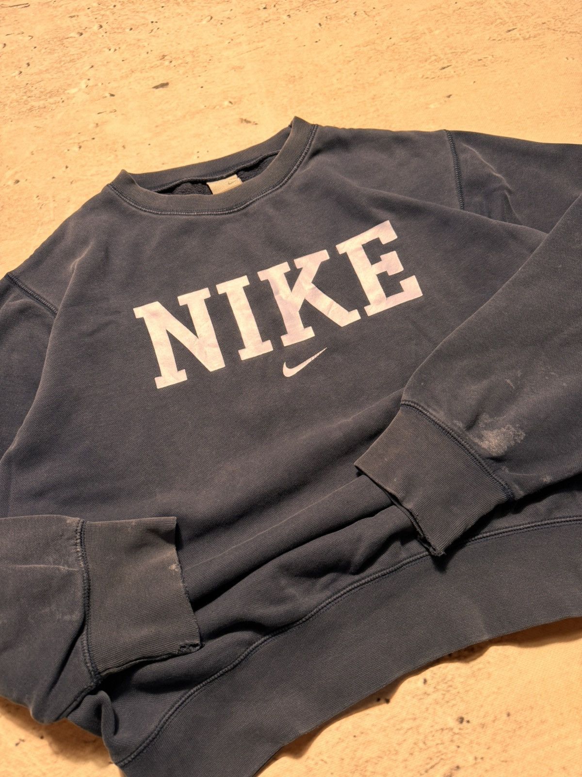 Nike × Vintage NIKE VINTAGE CENTER LOGO OVERSIZE BOXY SWEATSHIRT Size US M / EU 48-50 / 2 - 5 Thumbnail
