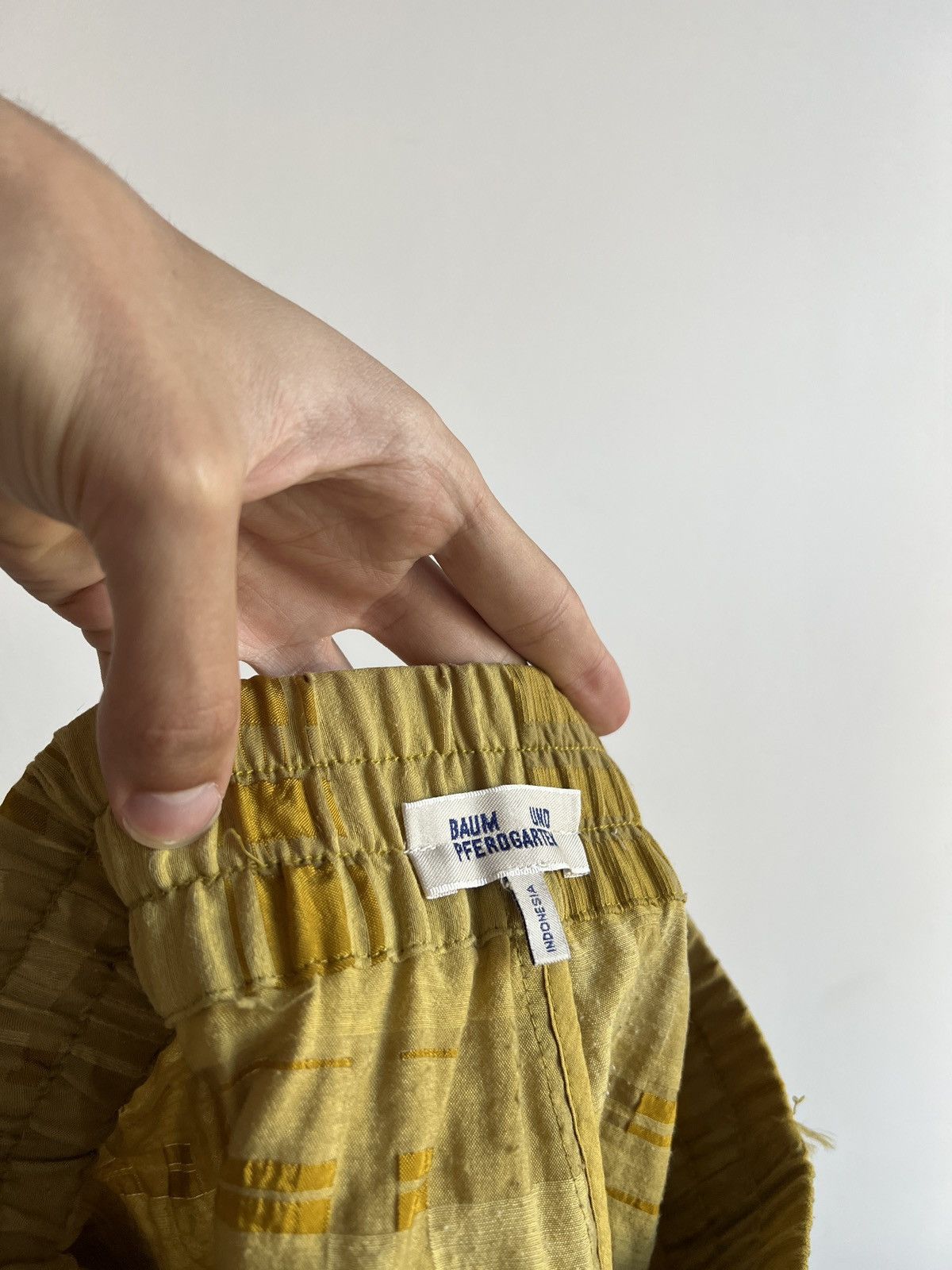 Baum und Pferdgarten Baum Und Pferogarten High Waist Yellow Shorts 36 Size 25" / US 0 / IT 36 - 8 Thumbnail