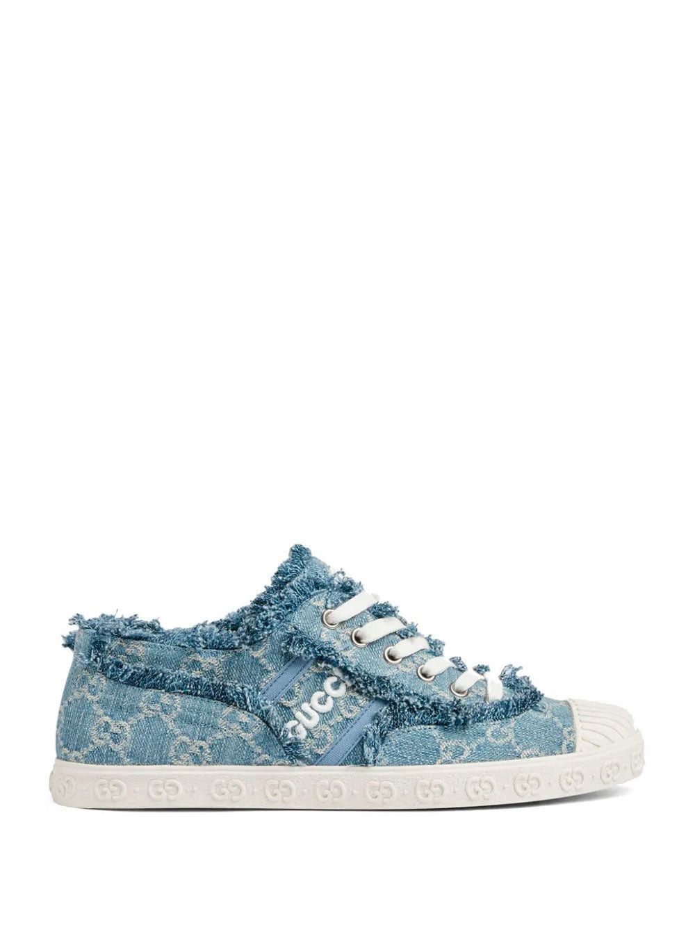 Gucci Gucci GG Denim Sneakers SIZE 37 Size ONE SIZE - 1 Thumbnail