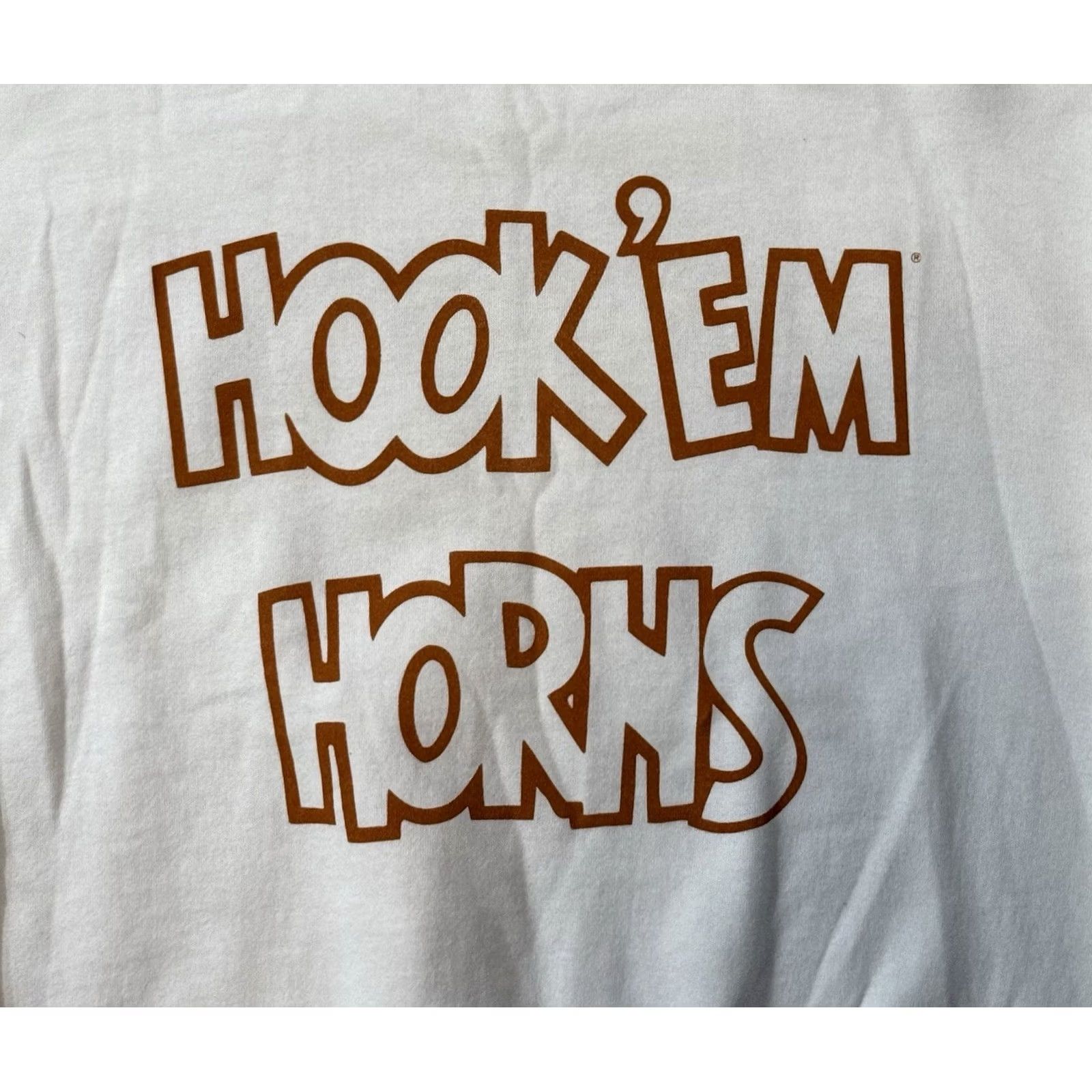 Jerzees VINTAGE 90s Texas Longhorns Big Bevo Crewneck Sweatshirt XL UT Football NCAA Shirt Mens White Graphic Print Logo Pullover Bevo Sports University 90s Size US XL / EU 56 / 4 - 4 Thumbnail