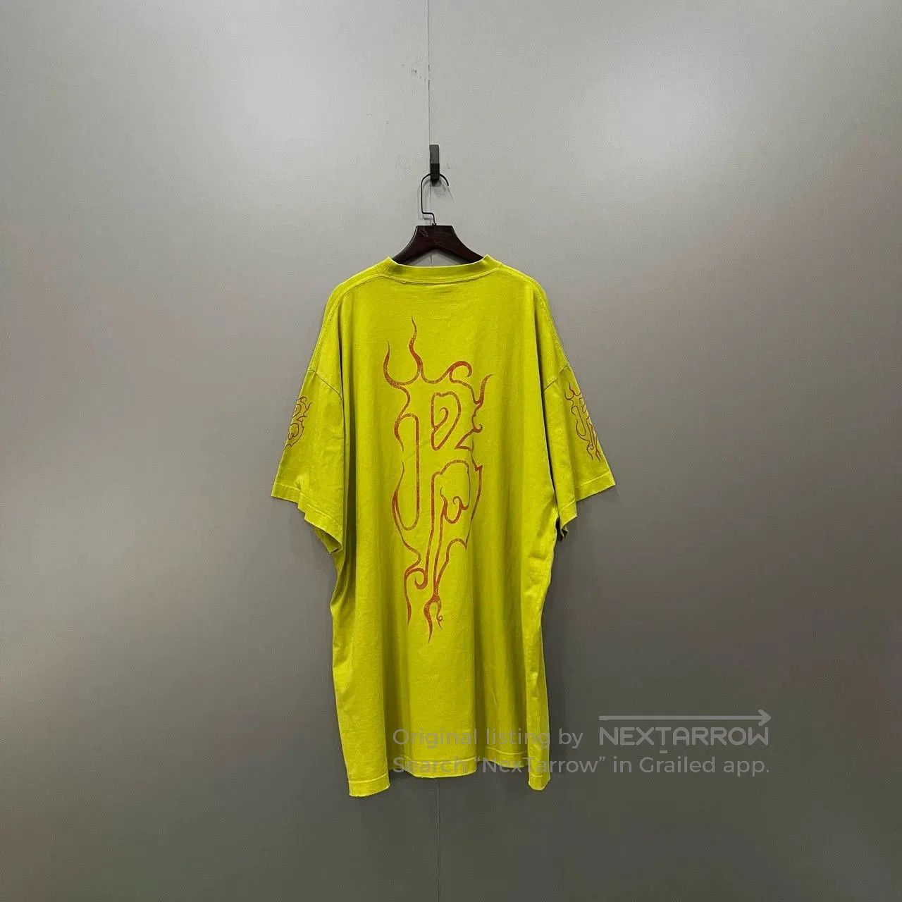 Balenciaga Balenciaga Flame Letter Short Sleeve. Size US S / EU 44-46 / 1 - 2 Thumbnail