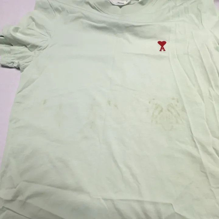 AMI AMIPARIS Logo Embroidered Short Sleeve T-Shirt -2507 Size US M / EU 48-50 / 2 - 3 Thumbnail