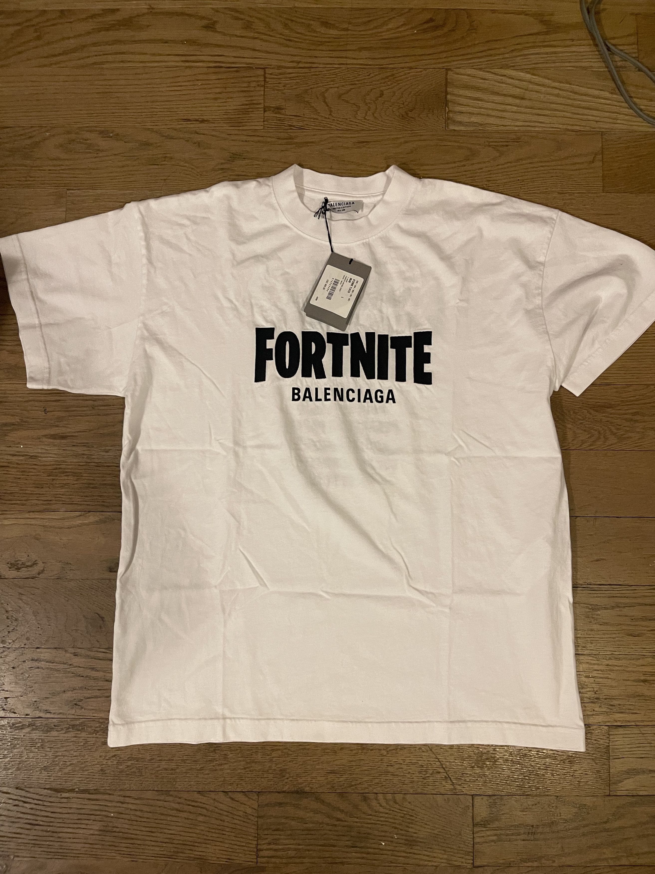Balenciaga Balenciaga X Fornite White T shirt | Grailed