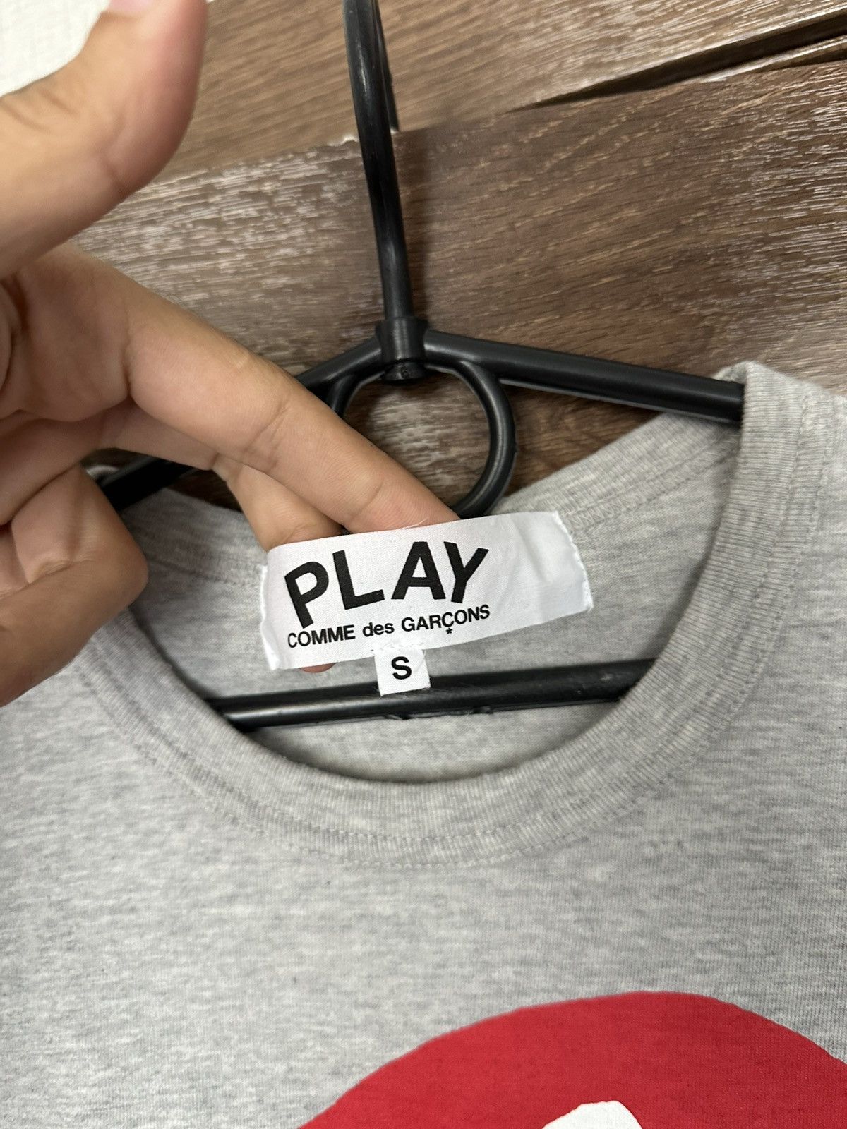 Comme des Garcons PLAY Comme Des Garcons PLAY CDG Heart Logo T-Shirt Size US S / EU 44-46 / 1 - 6 Thumbnail