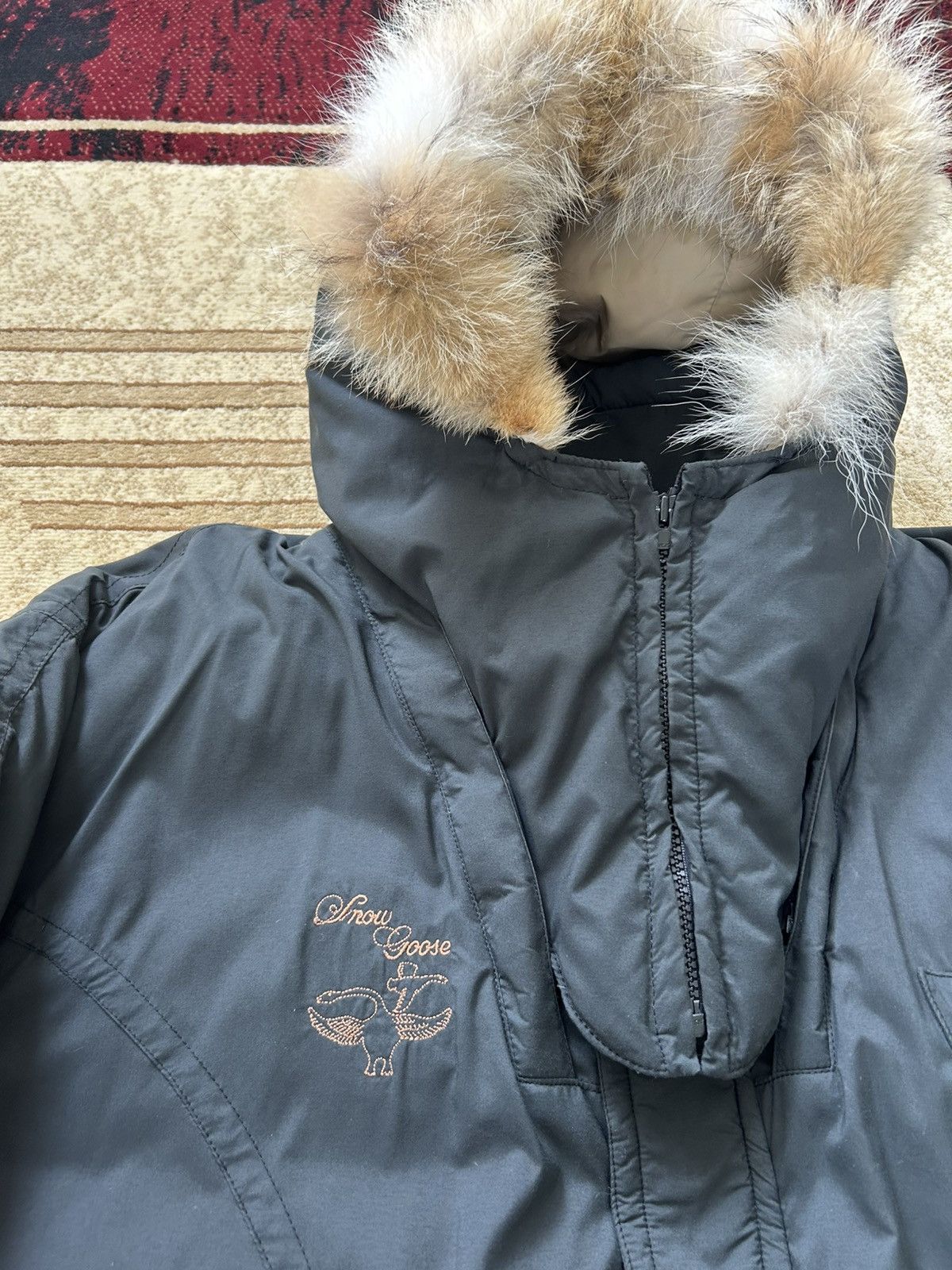 Canada Goose Vintage 80s Canada Goose Snow Goose Down Expedition Parka Size US XL / EU 56 / 4 - 4 Thumbnail