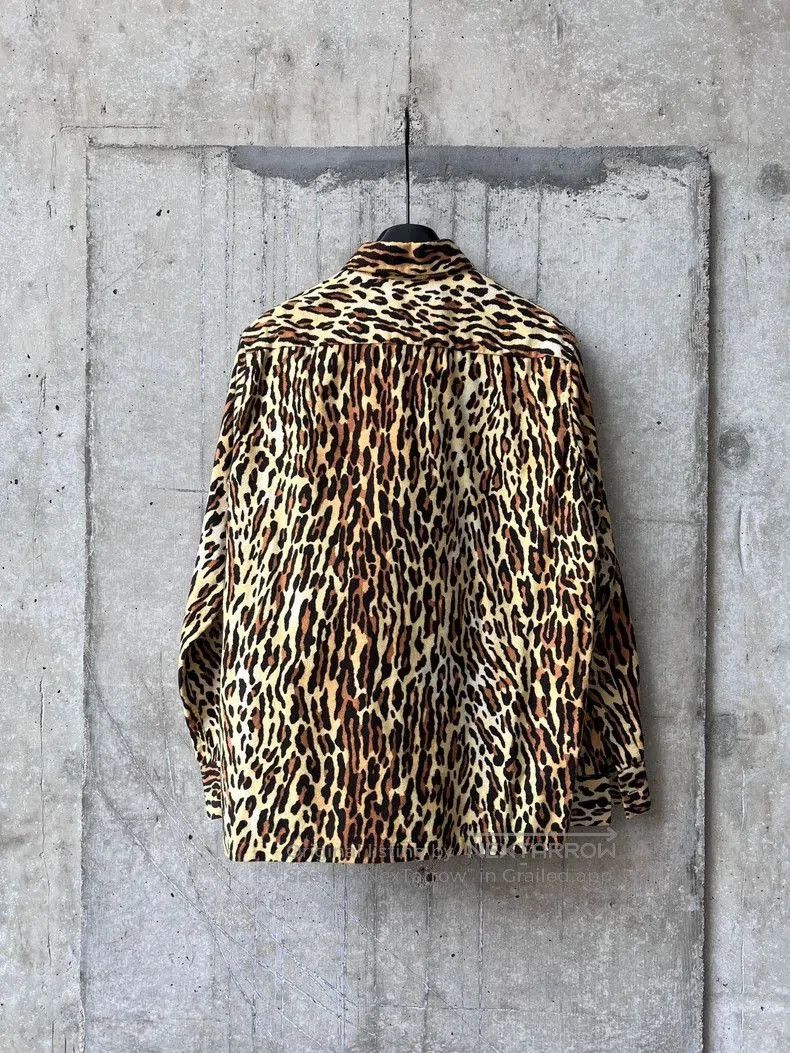 Wacko Maria Wacko Maria Leopard Suede Shirt Jacket Size US S / EU 44-46 / 1 - 2 Thumbnail