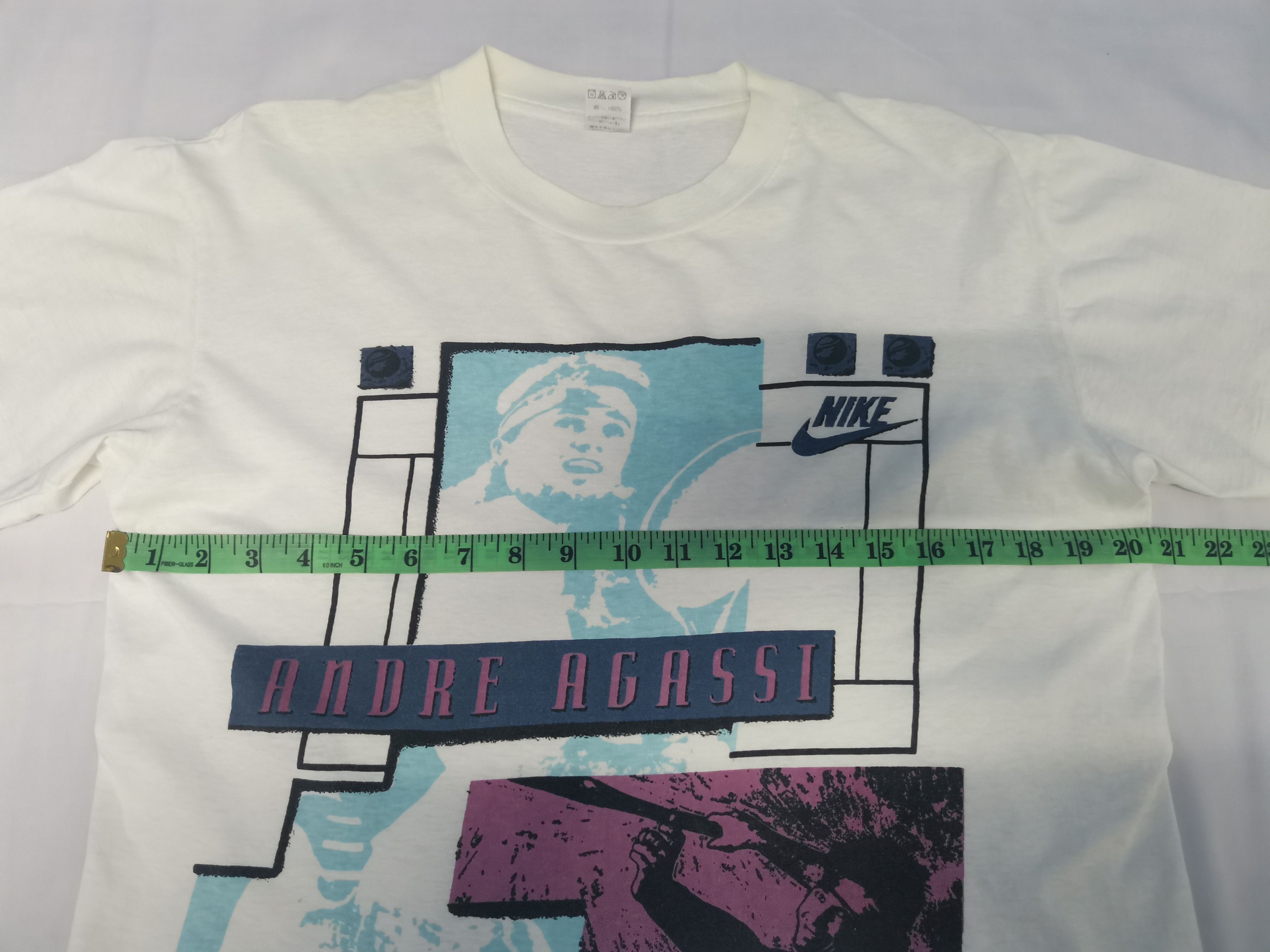 Nike Vintage Nike Andre Agassi Tee Court Tennis Sampras Federer Size US M / EU 48-50 / 2 - 6 Thumbnail