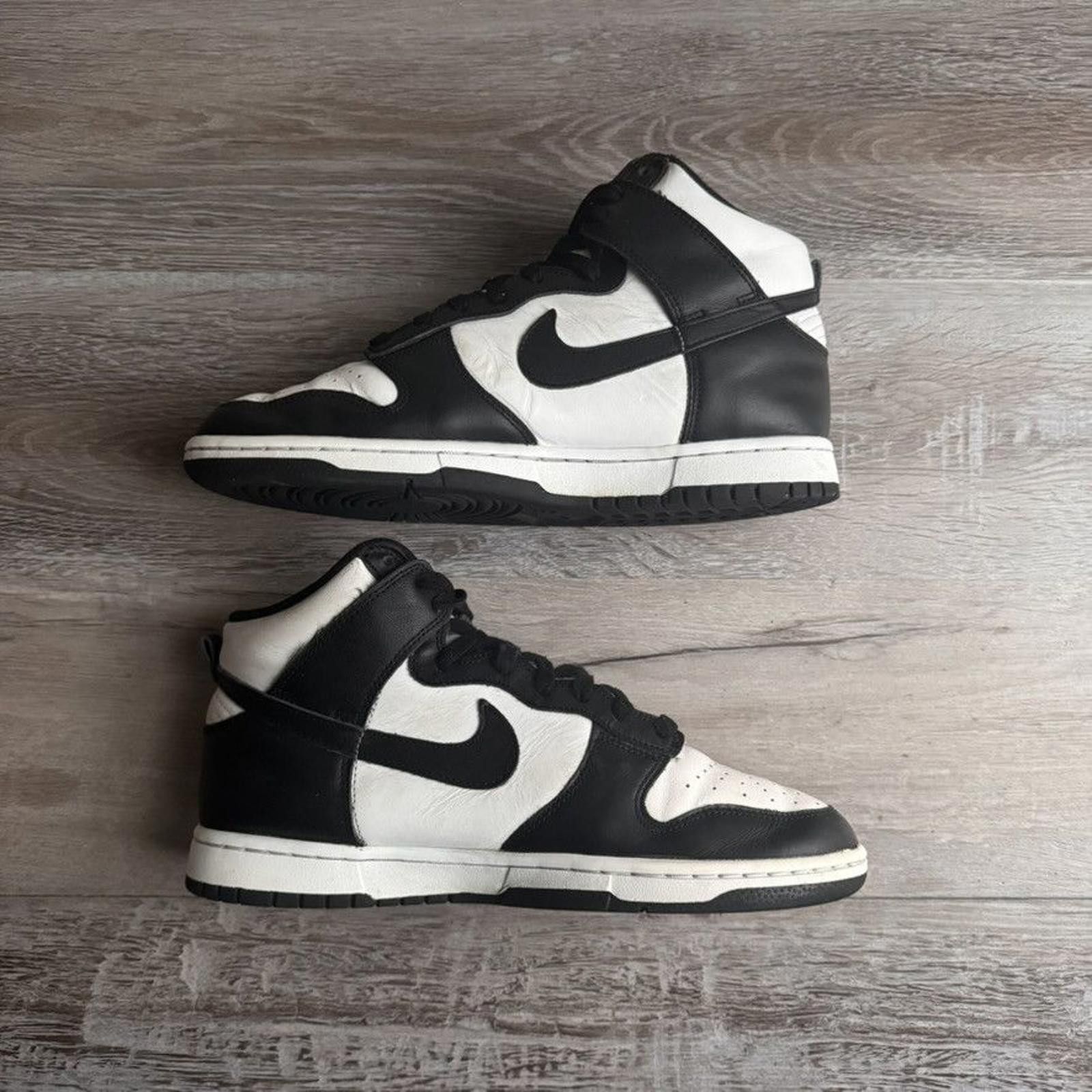 Nike NIKE • Dunk High "Black White" (8.5M) Size US 8.5 / EU 41-42 - 3 Thumbnail