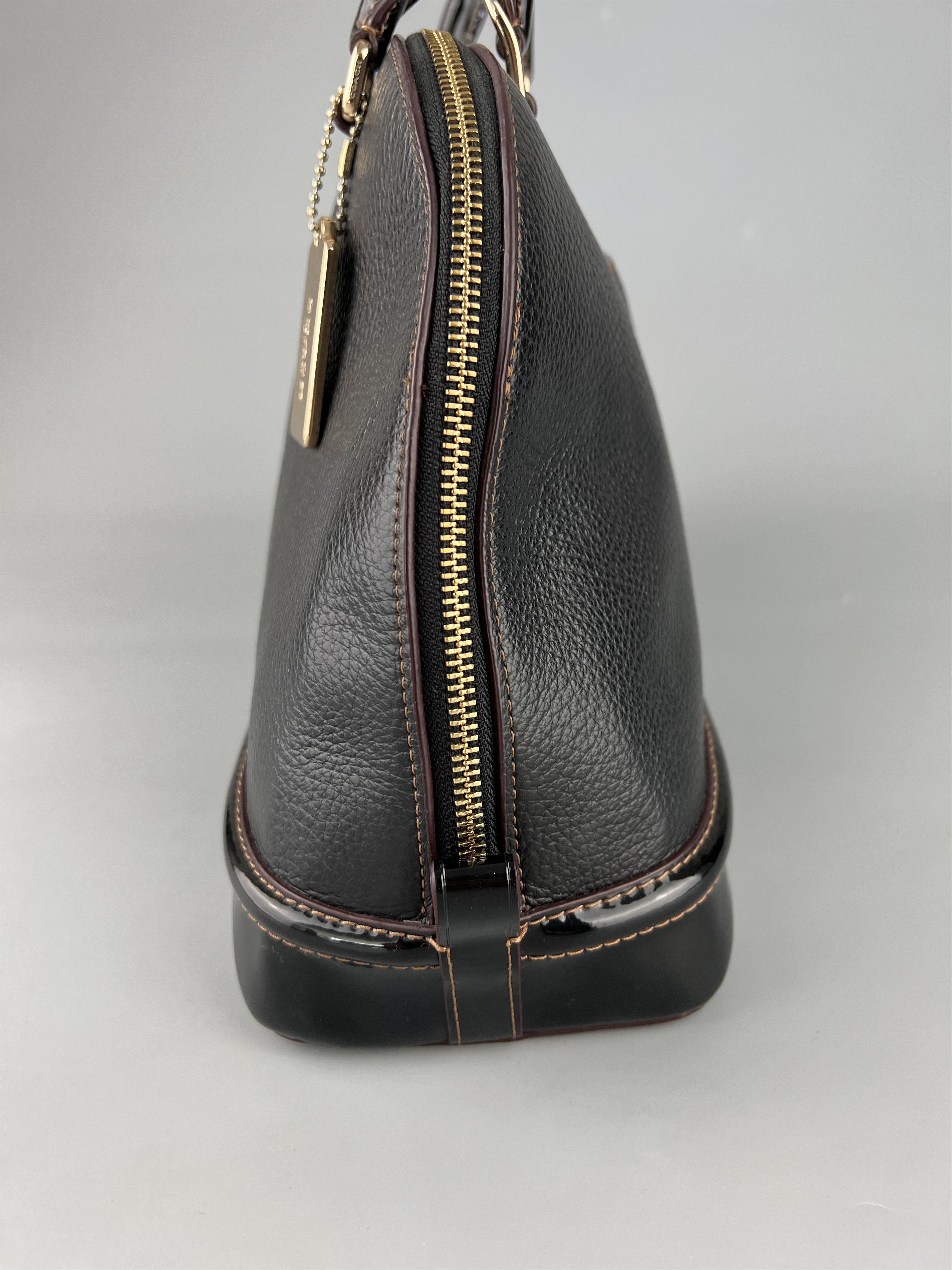 Coach × Leather Coach Brown Leather Handbag Size ONE SIZE - 4 Thumbnail