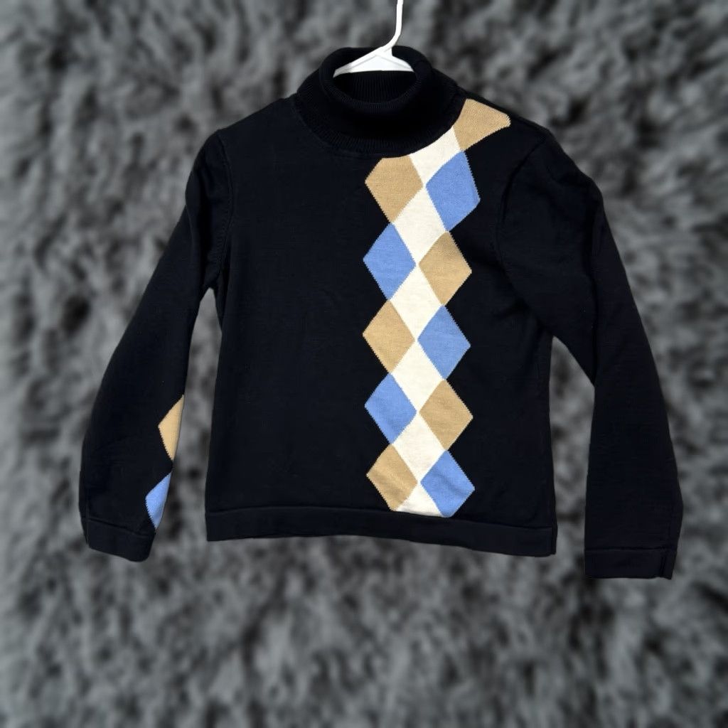 Liz Claiborne Liz Claiborne Argyle Sweater Medium Academia Preppy Teacher Classic Old Money Size M / US 6-8 / IT 42-44 - 1 Thumbnail