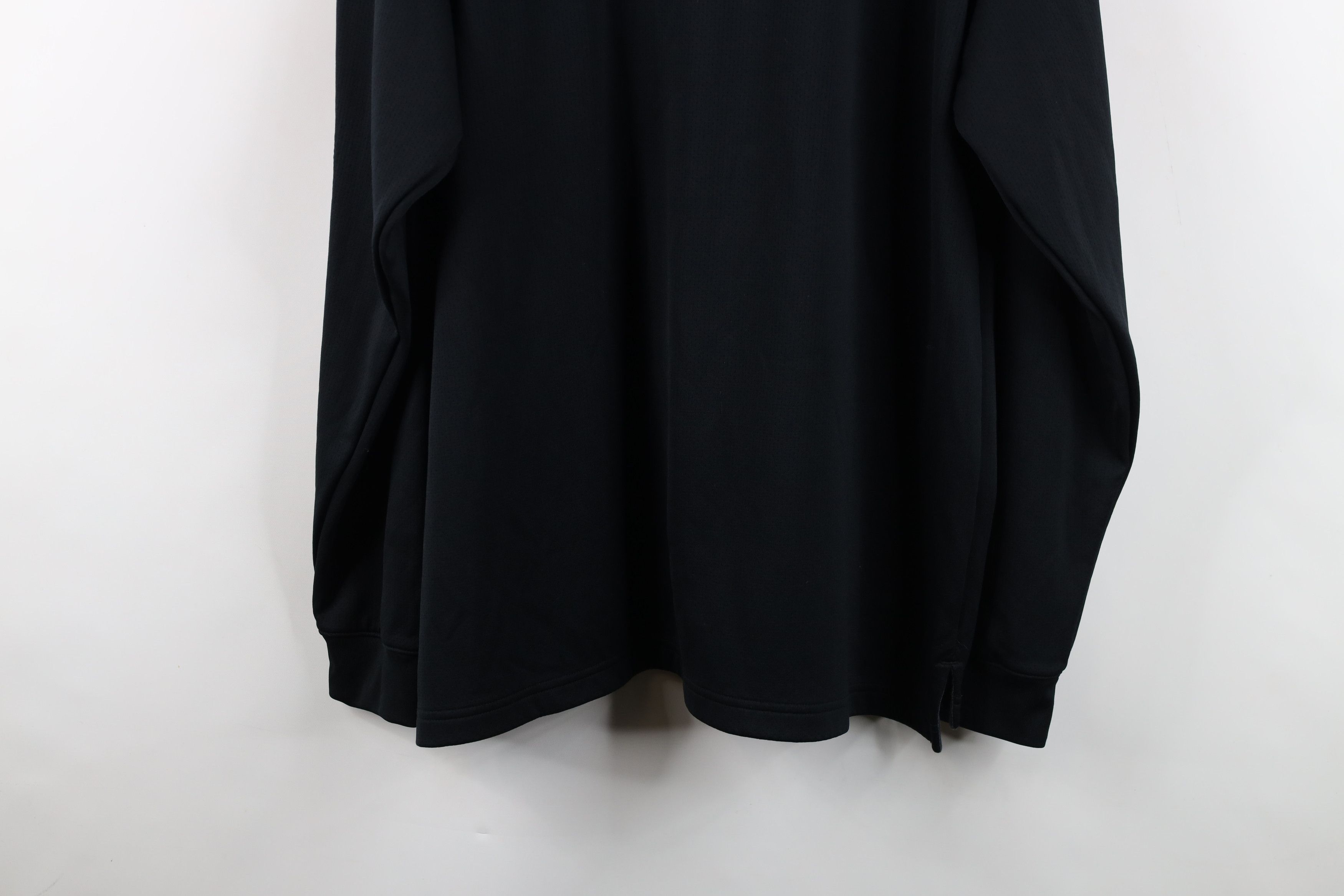 Nike Vintage Nike Mini Swoosh Mesh Heavyweight Long Sleeve Polo Size US XL / EU 56 / 4 - 14 Thumbnail