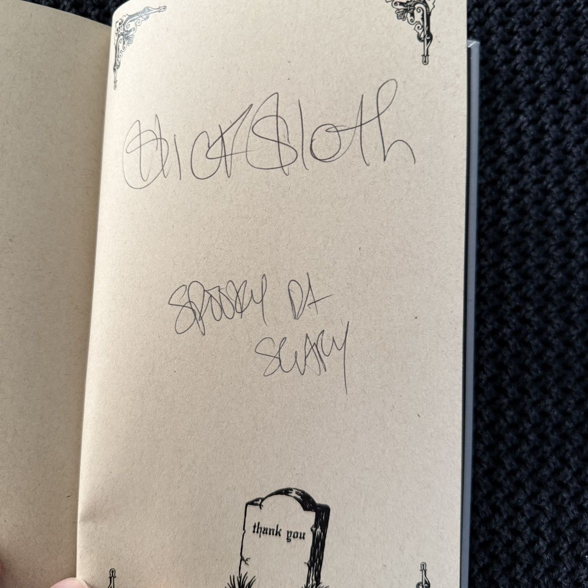 G59 Records $uicideboy$ G59 Eternal Grey Lyric Book Size ONE SIZE - 4 Thumbnail