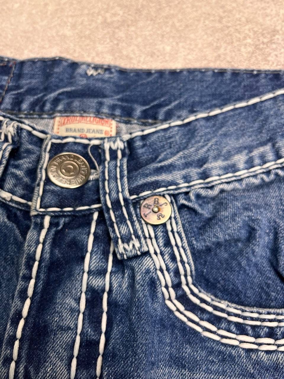 True Religion Vintage True Religion Chief Keef Style Baggy Jeans Y2K 29 Size US 29 - 10 Thumbnail