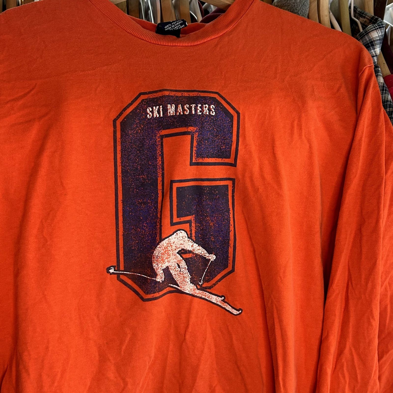 Gap Y2K Gap Ski Long Sleeve Orange T-Shirt Small Size US S / EU 44-46 / 1 - 3 Thumbnail