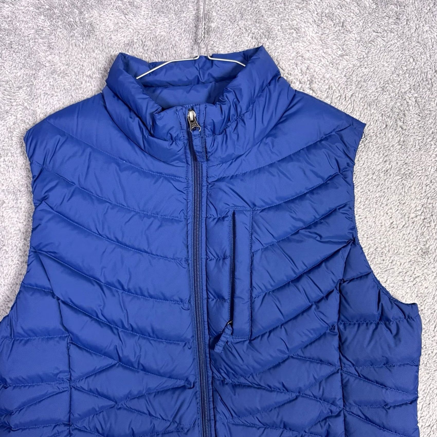 Duluth Trading Company Duluth Trading Vest Women L Down Quilted Puffer Long Cordura Fall Winter Blue Zip【】 Size L / US 10 / IT 46 - 4 Thumbnail