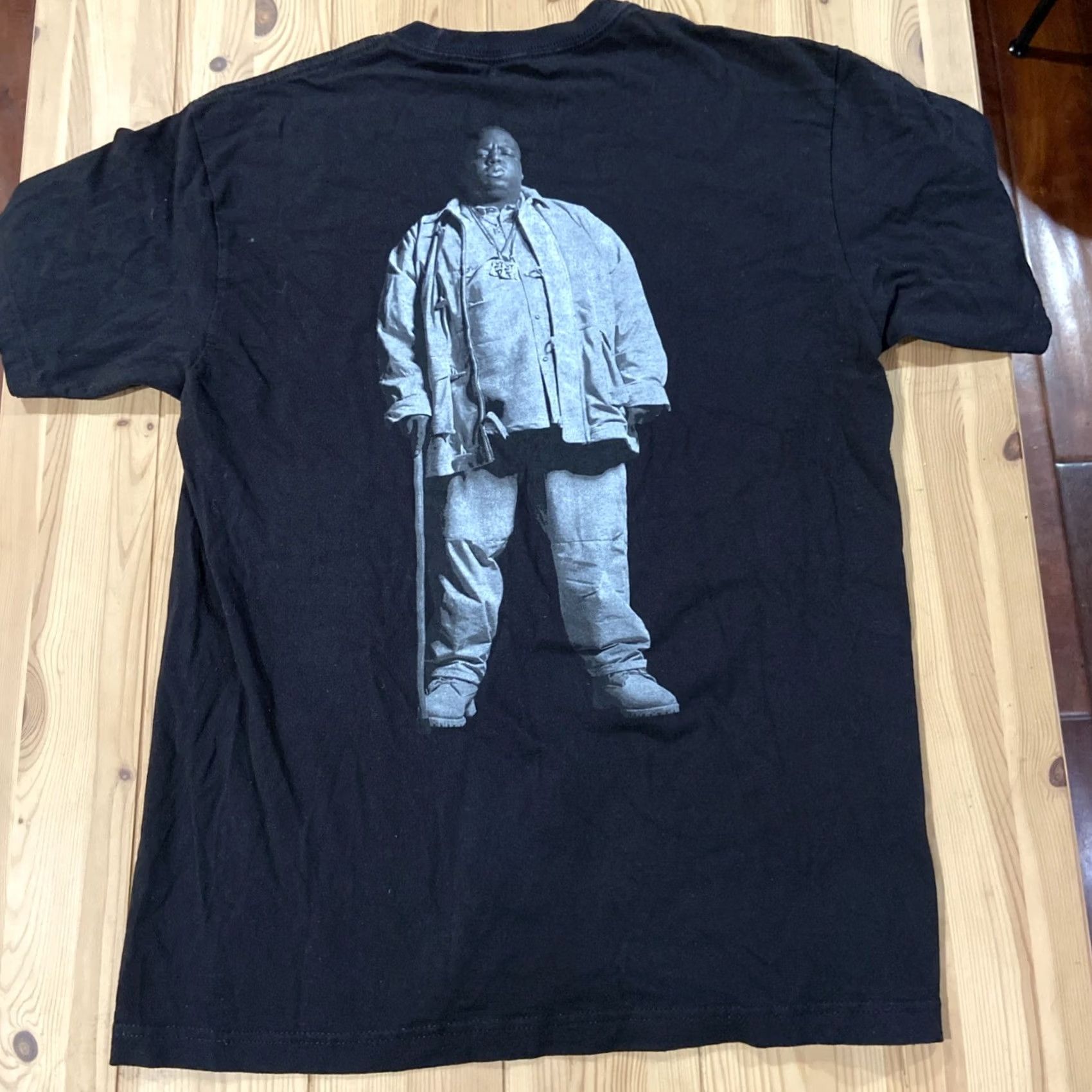 Mitchell & Ness Mitchell & Ness x Frank White Legacy Notorious B.I.G T Shirt Mens M Black Short Sleeve Graphic Print Hip Hop 90s Mens Size US M / EU 48-50 / 2 - 7 Thumbnail
