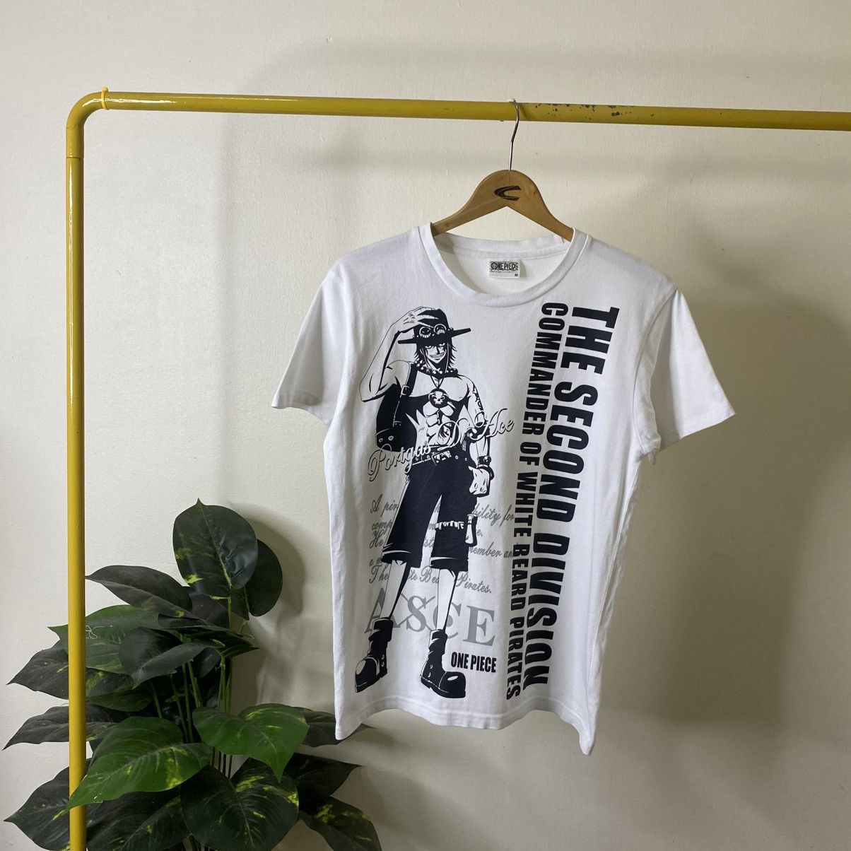 One Piece Y2K Anime One Piece Portgas D Ace Japanese Manga Series Tee Size US M / EU 48-50 / 2 - 1 Thumbnail