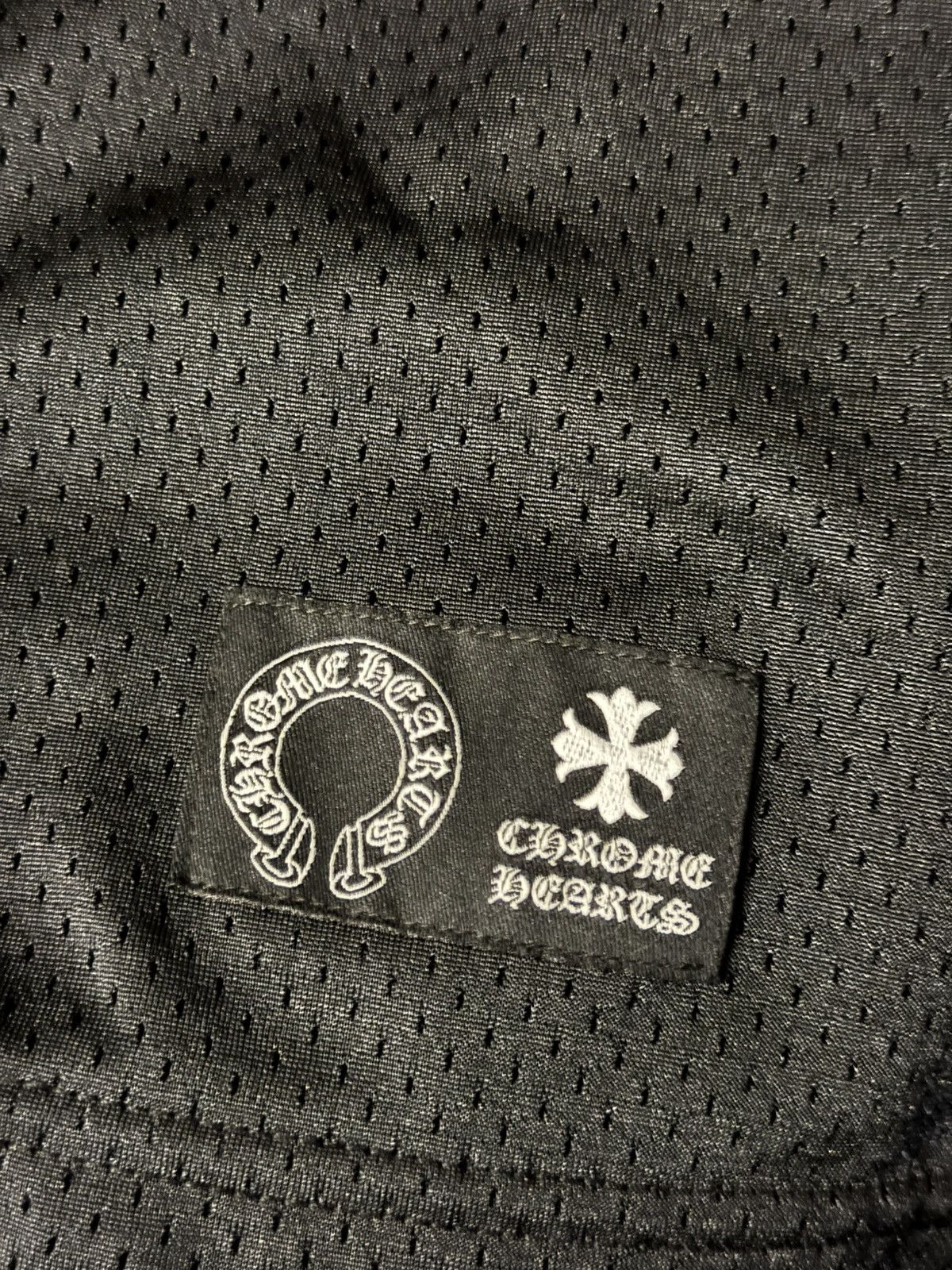 Chrome Hearts Chrome Hearts short sleeve black jersey sz large Size US L / EU 52-54 / 3 - 3 Thumbnail