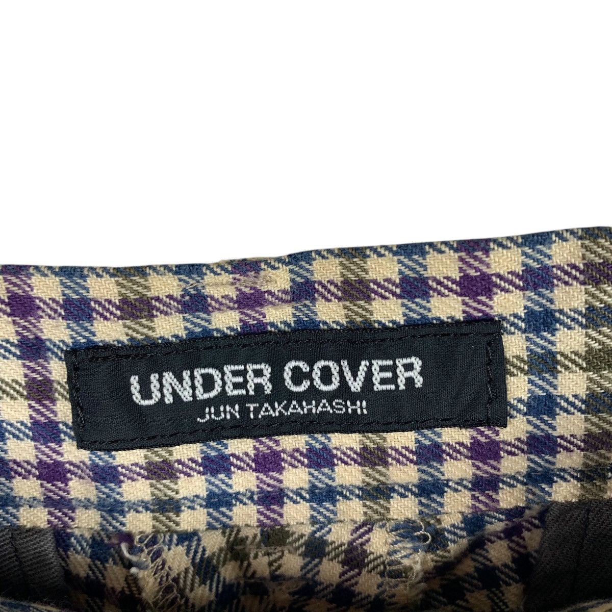 Japanese Brand × Undercover UNDERCOVER jun takahashi tartan plaid short pants Size US 34 / EU 50 - 3 Thumbnail
