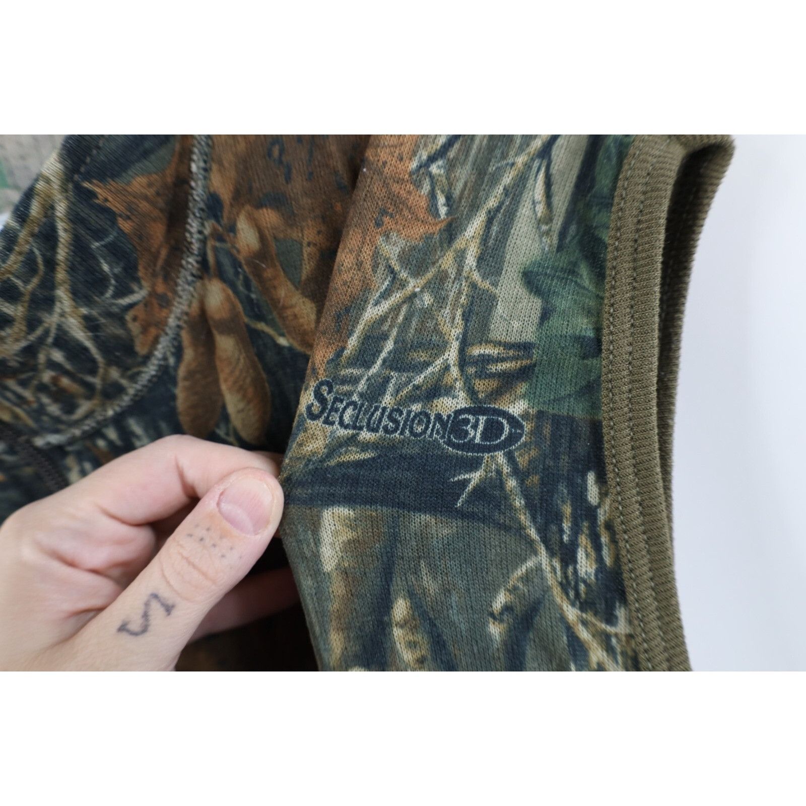 Cabelas × Vintage Vintage Cabelas Thermal Double Wall Camouflage Suit Size US XXL / EU 58 / 5 - 11 Thumbnail