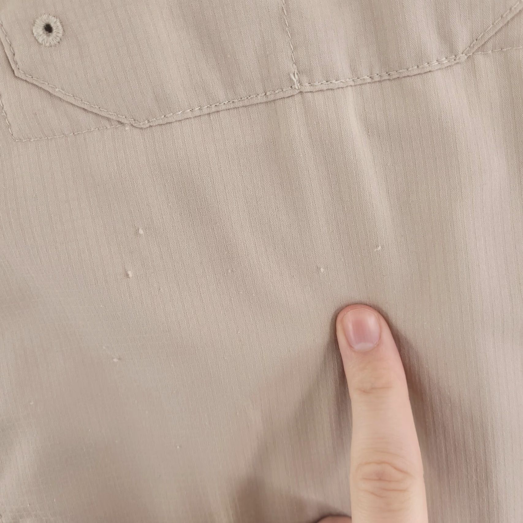 Vintage Columbia Shirt Mens 2XL PFG Tan Short Sleeve Button-Up Folded Collar Fishing Vented Caped Size US XXL / EU 58 / 5 - 3 Thumbnail