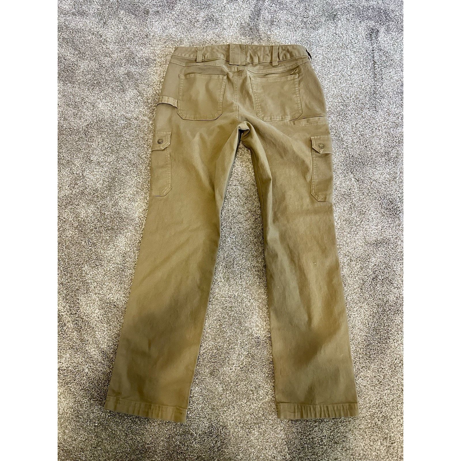 Duluth Trading Company Duluth Trading Co Curvesetter Cargo Pants Women's 12x31 Size 34" / US 12 / IT 48 - 8 Thumbnail