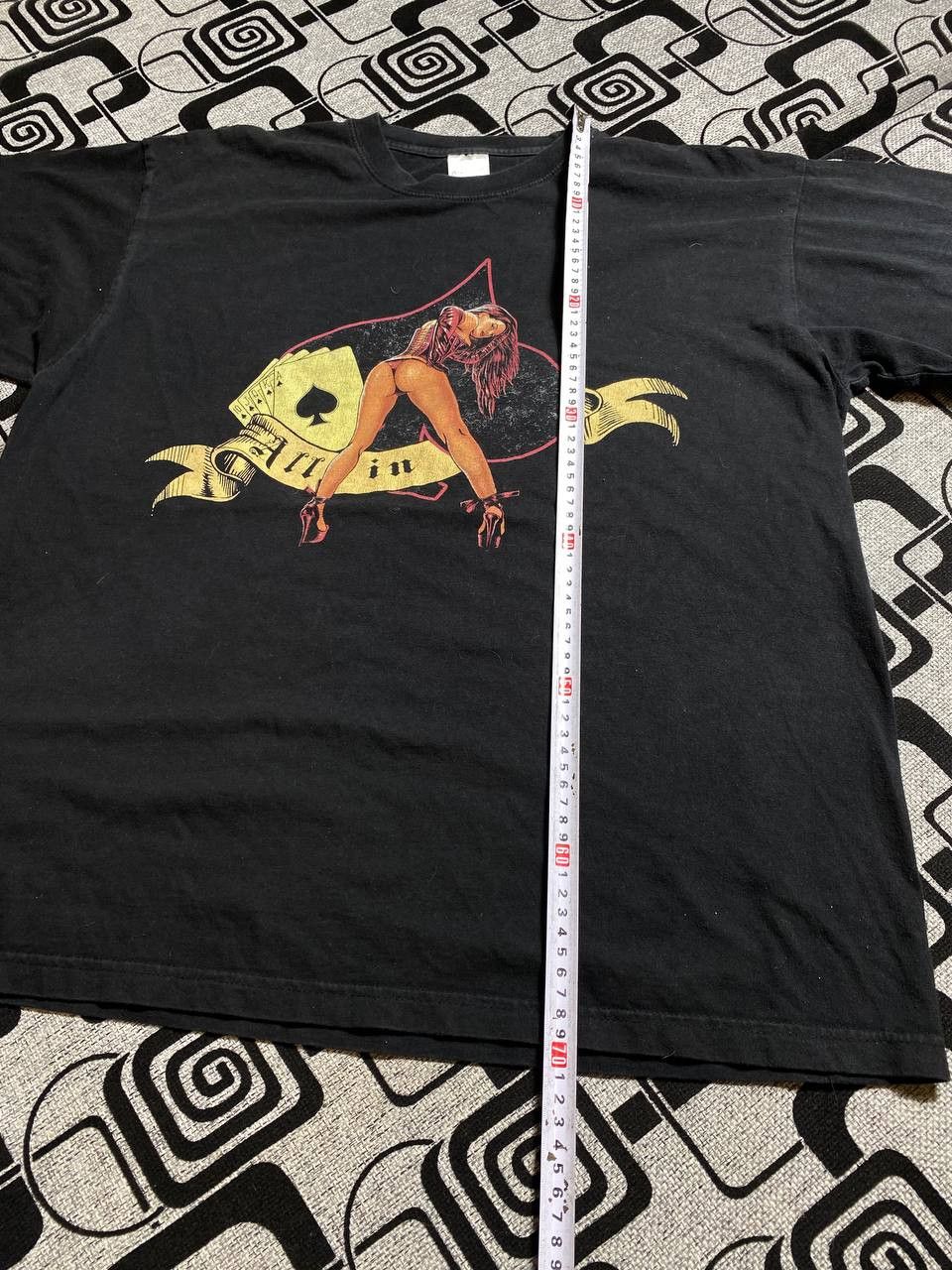 Affliction × Japanese Brand Y2K Affliction Style All Over Print T Shirt Tee Tapout Japan Size US XL / EU 56 / 4 - 10 Thumbnail