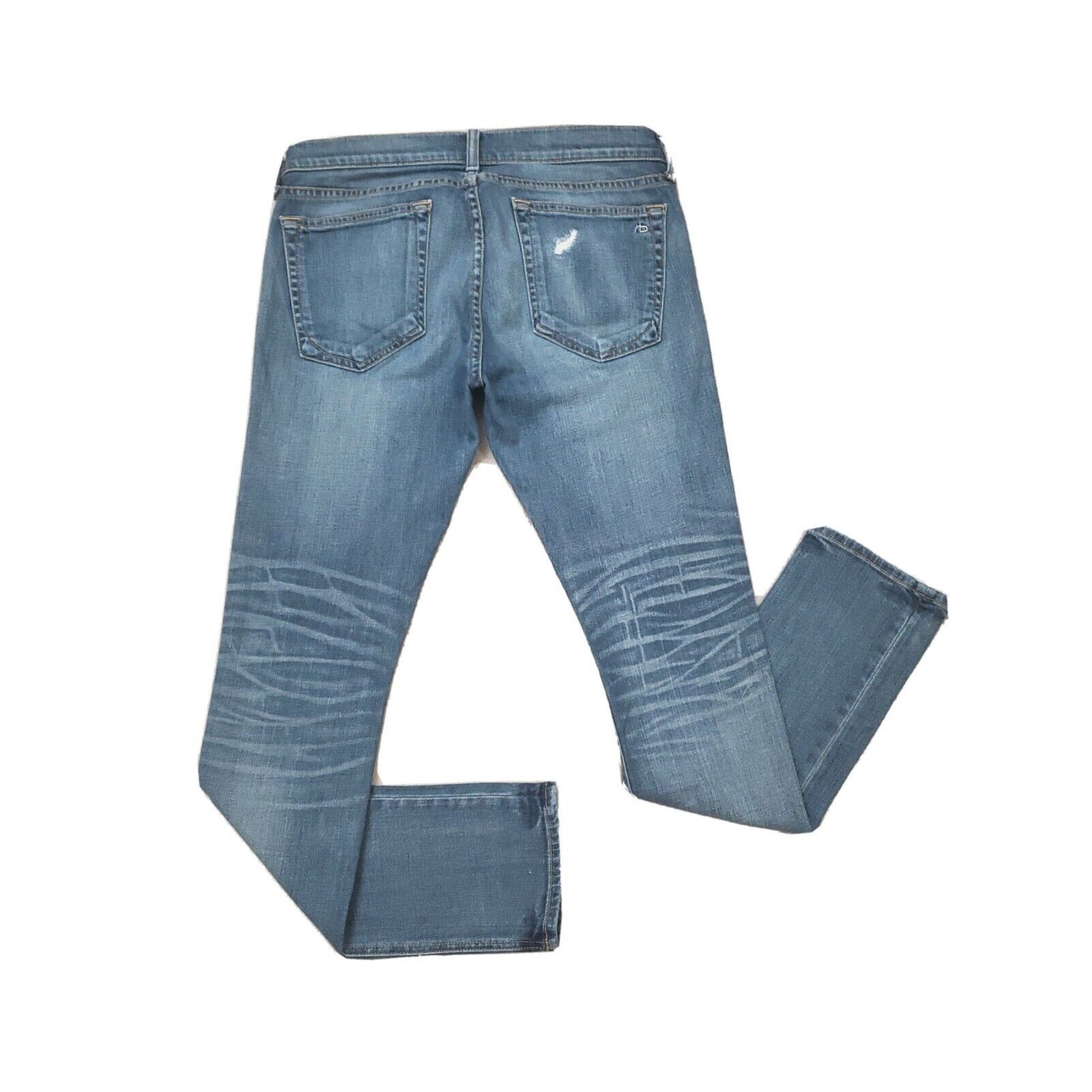 Rag & Bone Rag & Bone Women's The Dre Boyfriend Skinny In Ada Wash Size 27" / US 4 / IT 40 - 5 Thumbnail