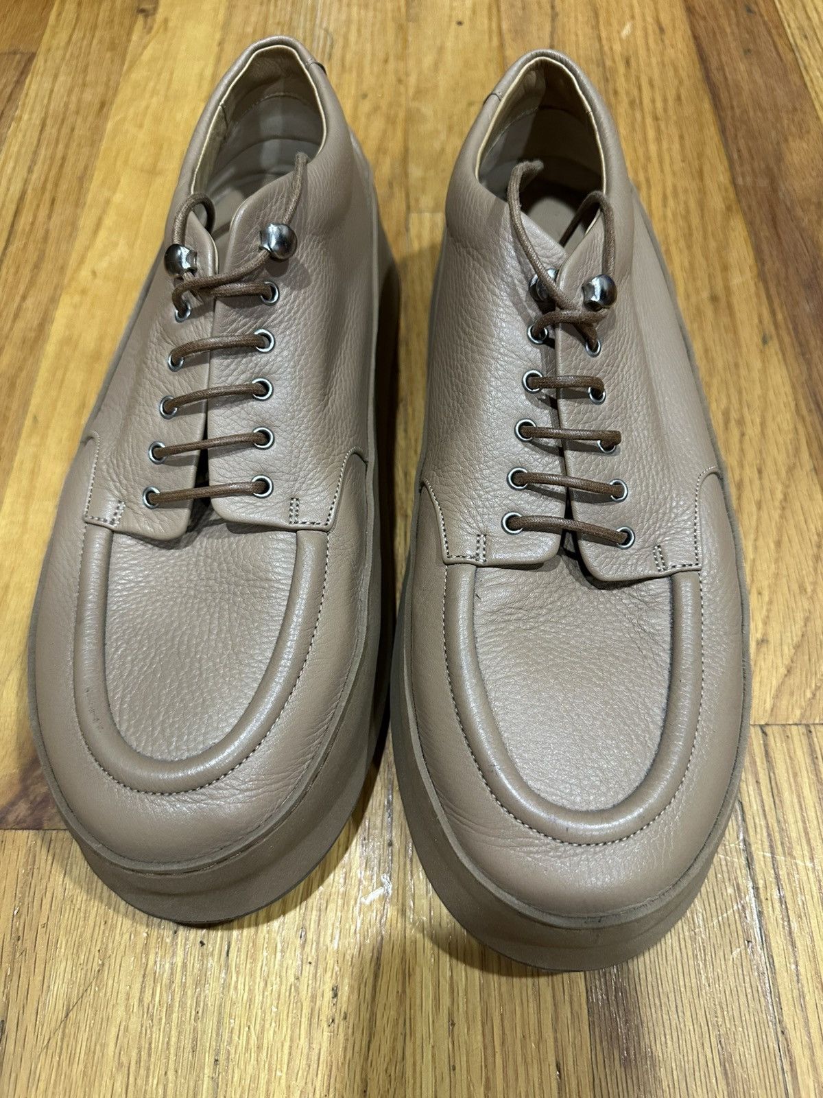 Marsell Marsell Cassapana Low Tan Men’s Shoes Size US 12 / EU 45 - 1 Thumbnail