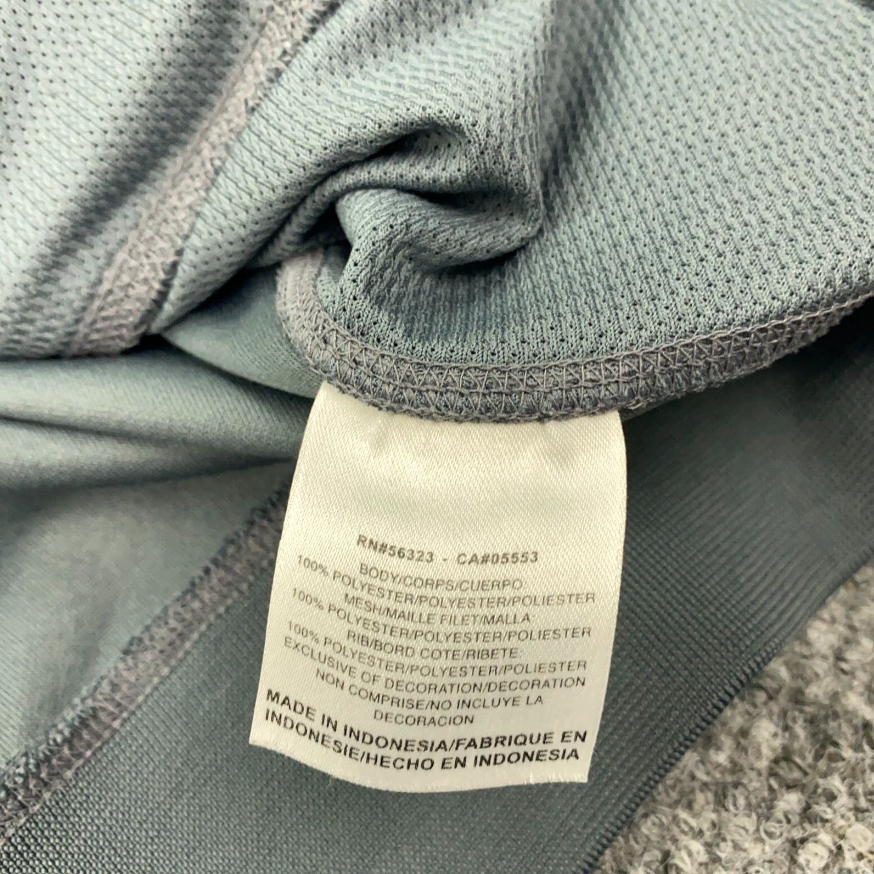 Nike Nike Dri-Fit Jacket Mens XL Gray Full Zip Windbreaker, Sportswear, Casual, Travel, Cycling, Running, Pockets, Lightweight Size US XL / EU 56 / 4 - 7 Thumbnail