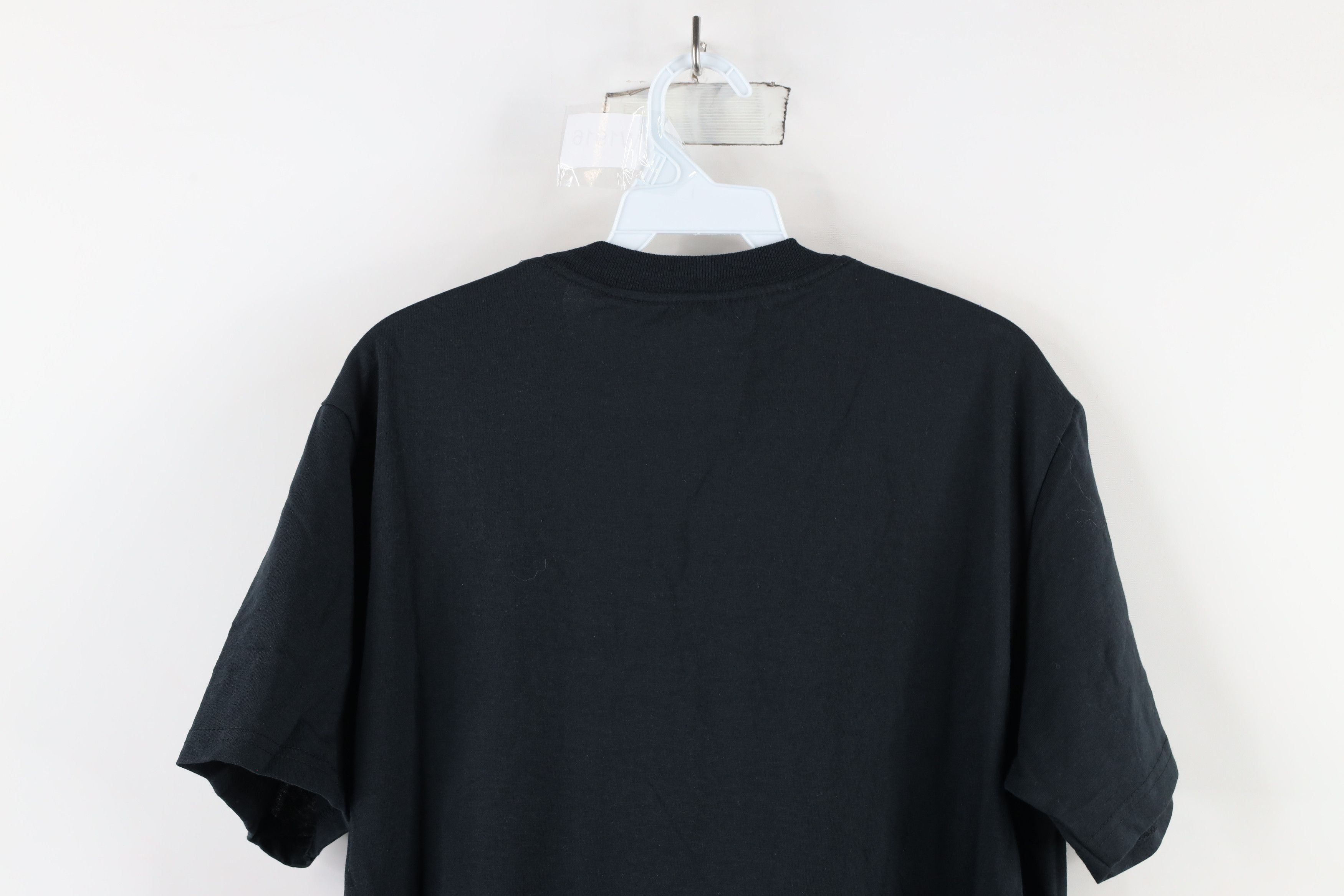 Vintage Vintage 90s Streetwear Short Sleeve T-Shirt Black Cotton Size US L / EU 52-54 / 3 - 8 Thumbnail