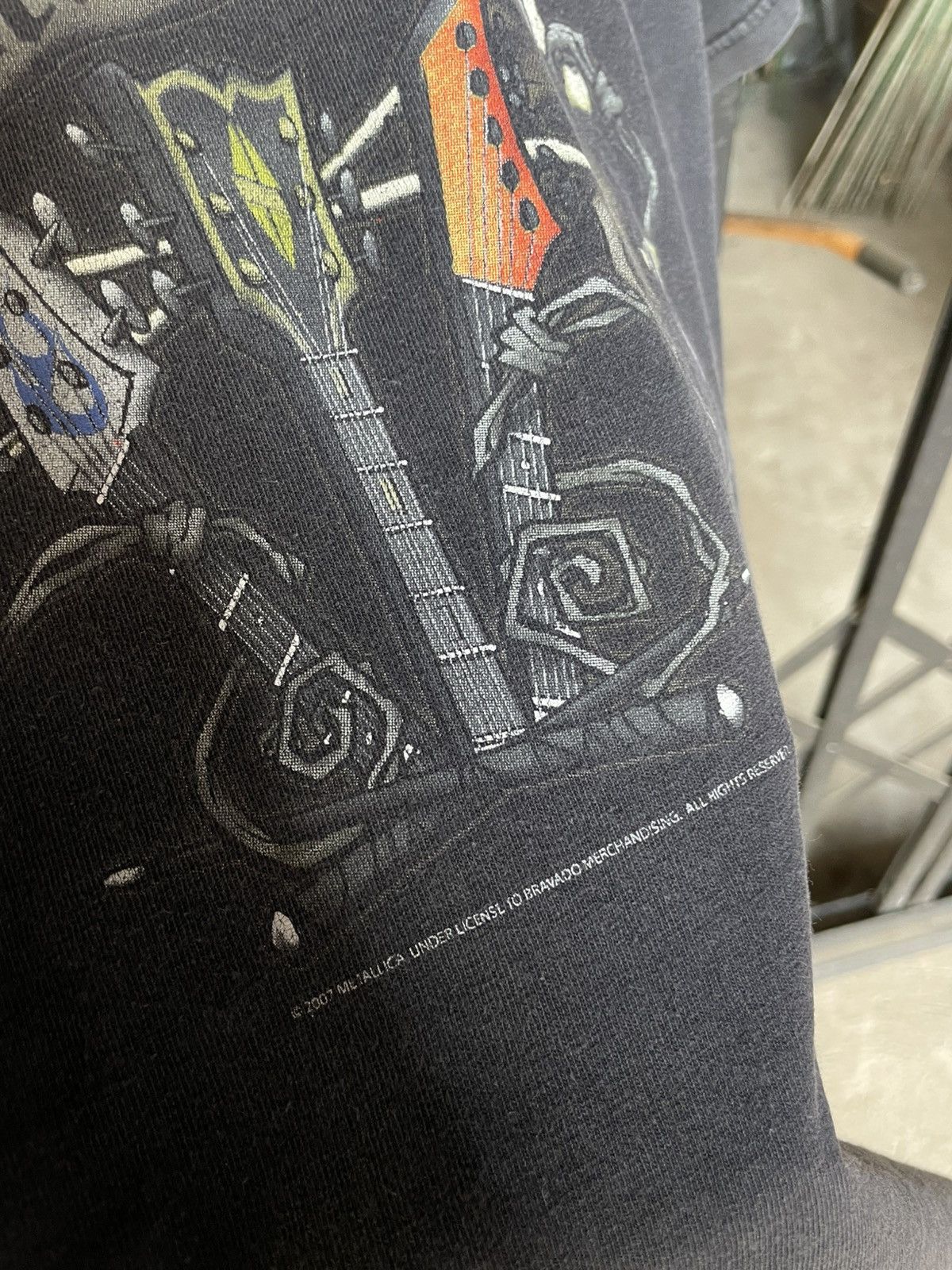 Band Tees × Metallica × Vintage Vintage 00s Metallica Washed Faded T-shirt Y2K Size US M / EU 48-50 / 2 - 5 Thumbnail