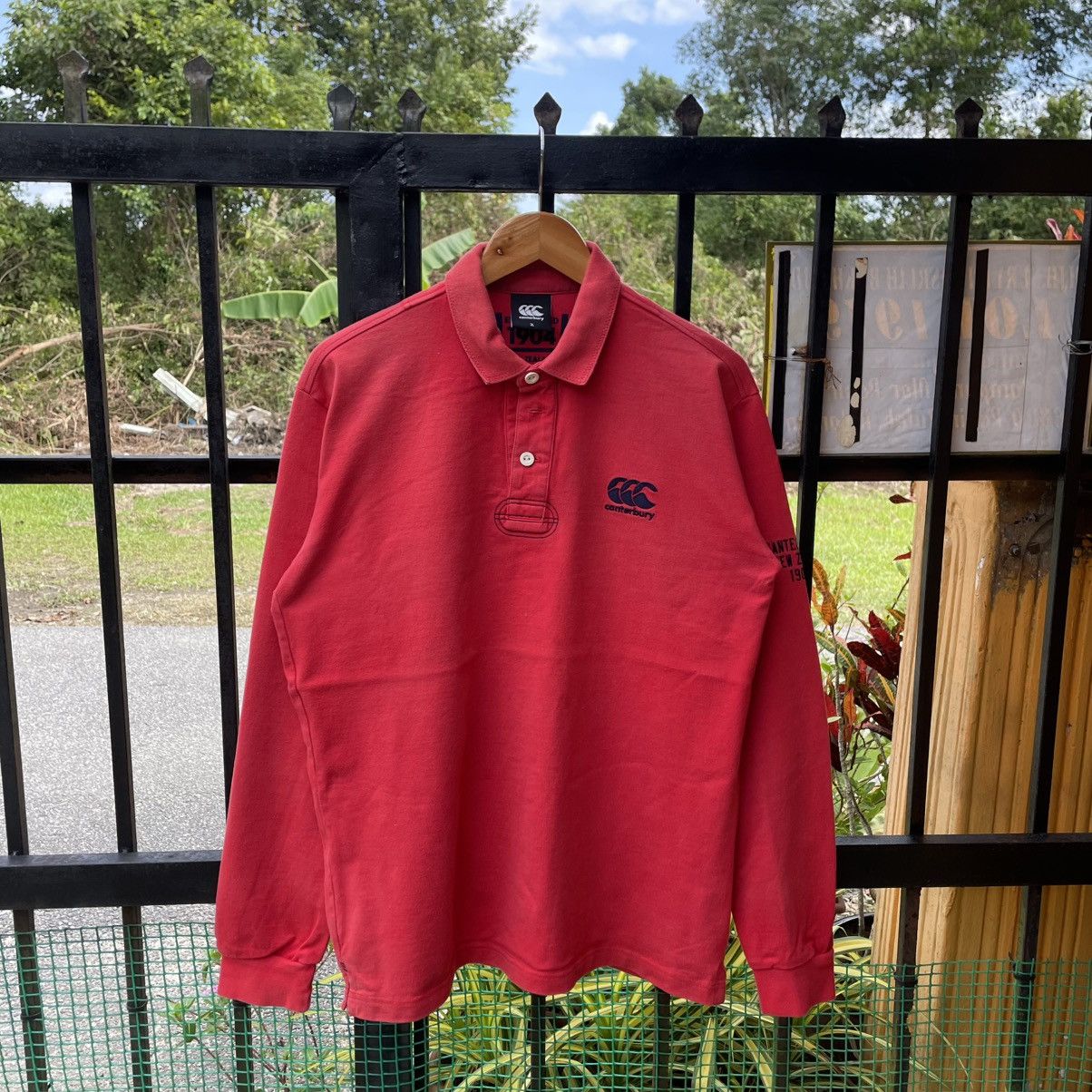 Canterbury of New Zealand 🔥Canterbury Of New Zealand Small Logo Polos Rugby Shirts Size US L / EU 52-54 / 3 - 1 Thumbnail