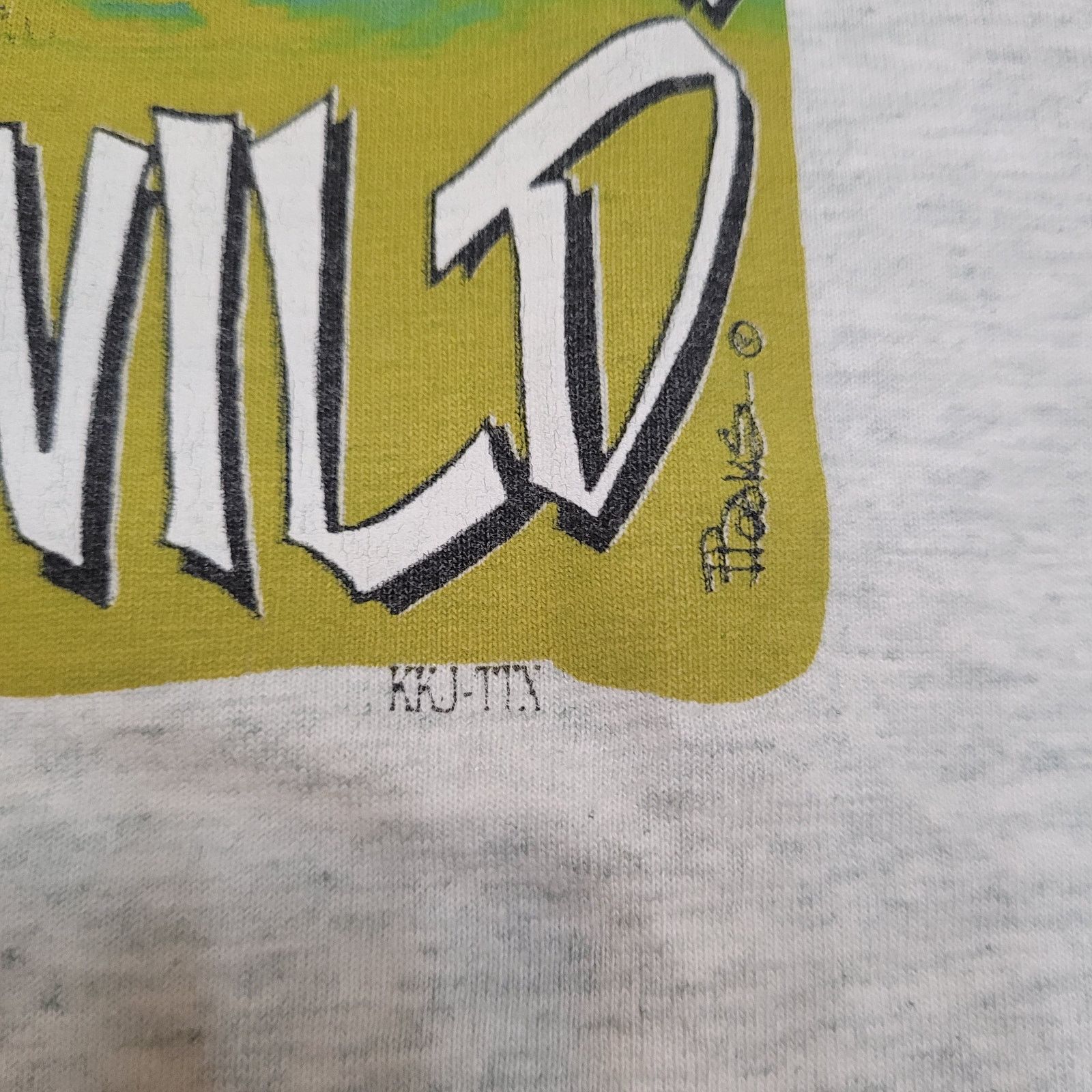 Fruit Of The Loom VTG Call of the Wild Funny Potty T-Shirt XXL Outhouse Humor Size US XXL / EU 58 / 5 - 3 Thumbnail
