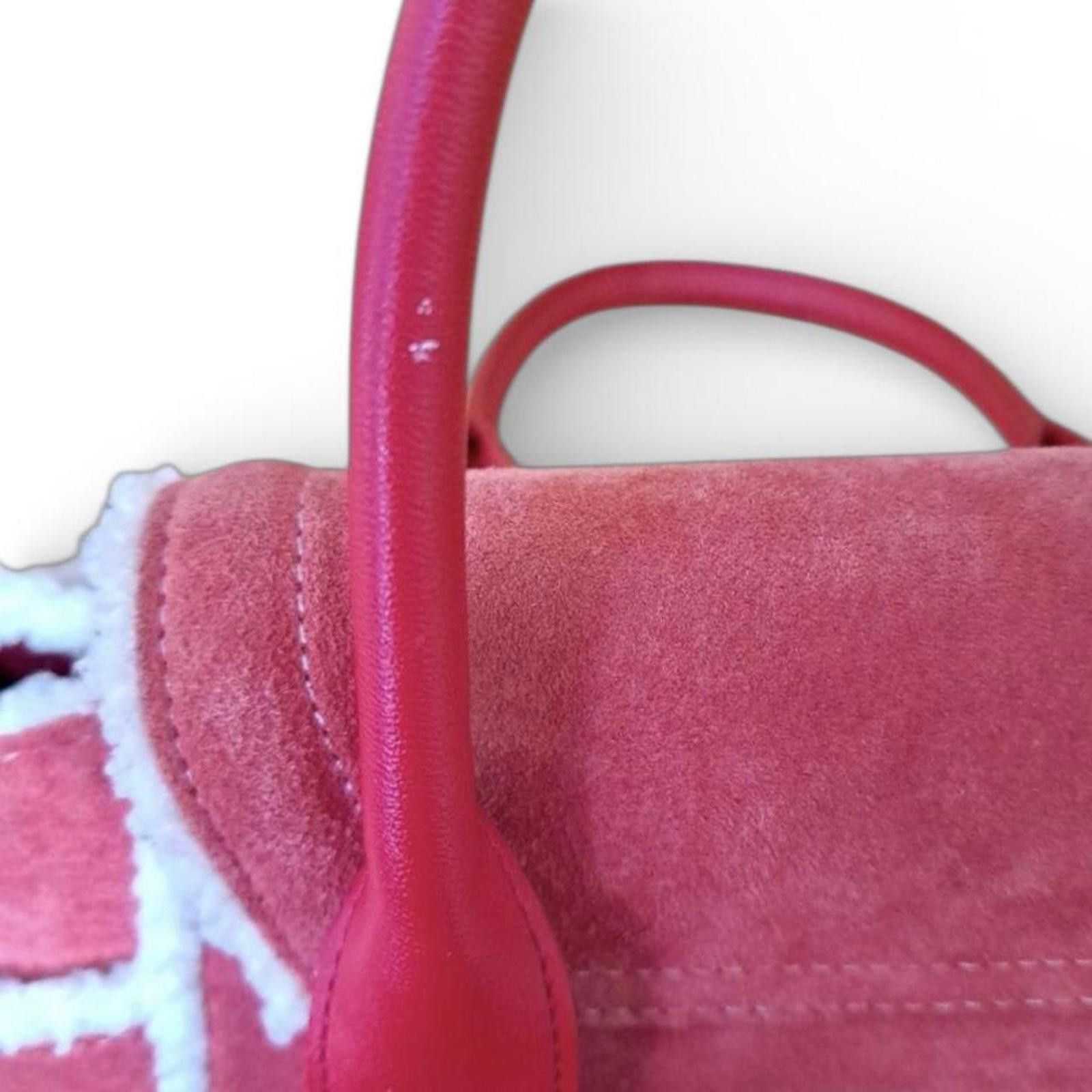 Other Pink whimsy coquette sheepskin 2000s core hand bag Size ONE SIZE - 5 Thumbnail