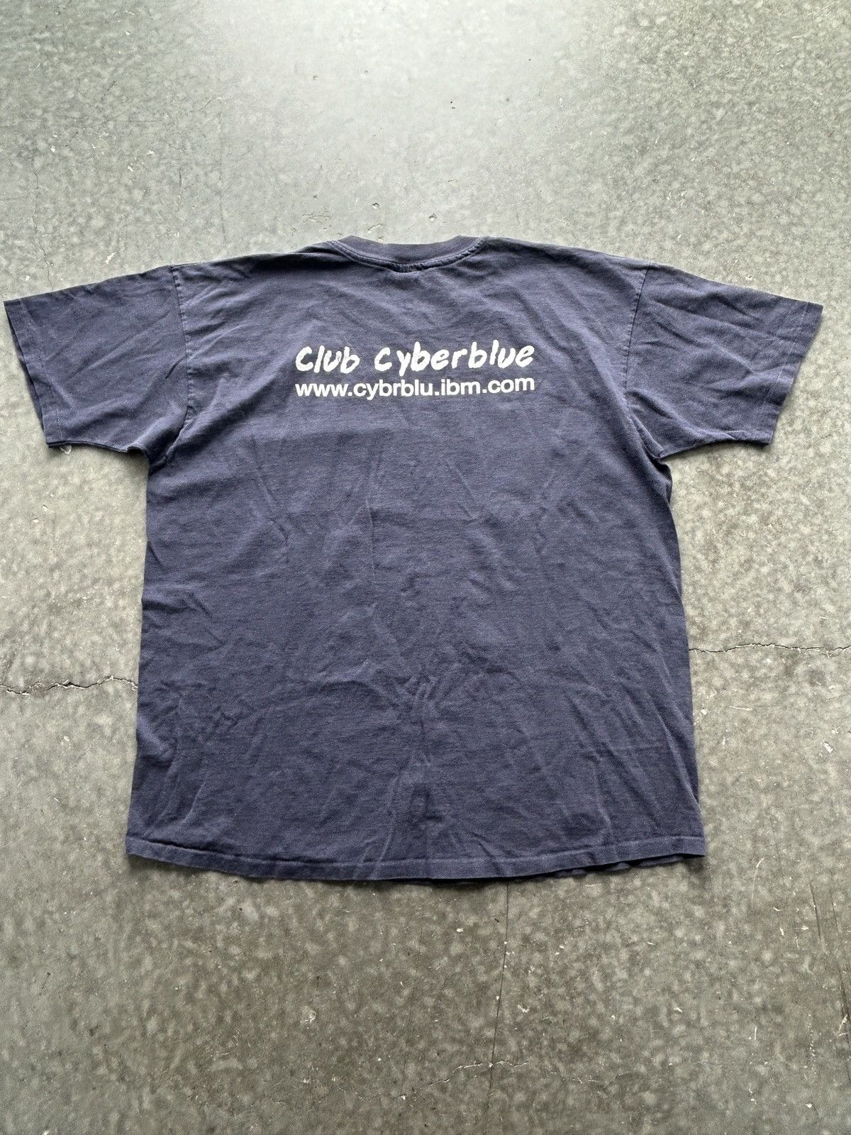 Vintage Vintage 90s IBM Graphic Tee Size US XXL / EU 58 / 5 - 6 Thumbnail